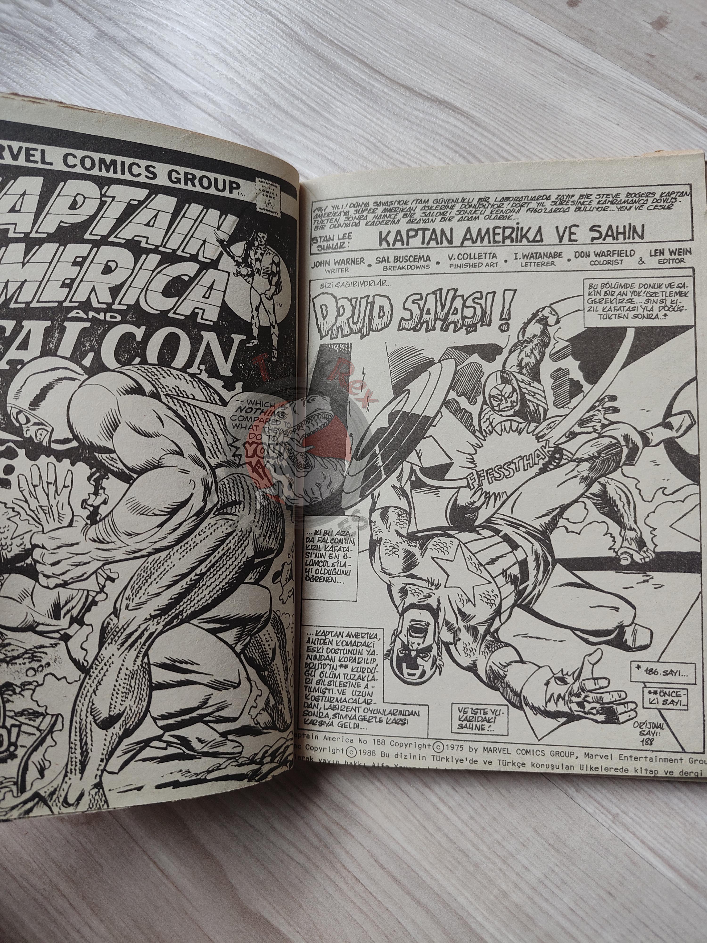 Captain America – Volume 5 1989 Turkish Comic Turkey