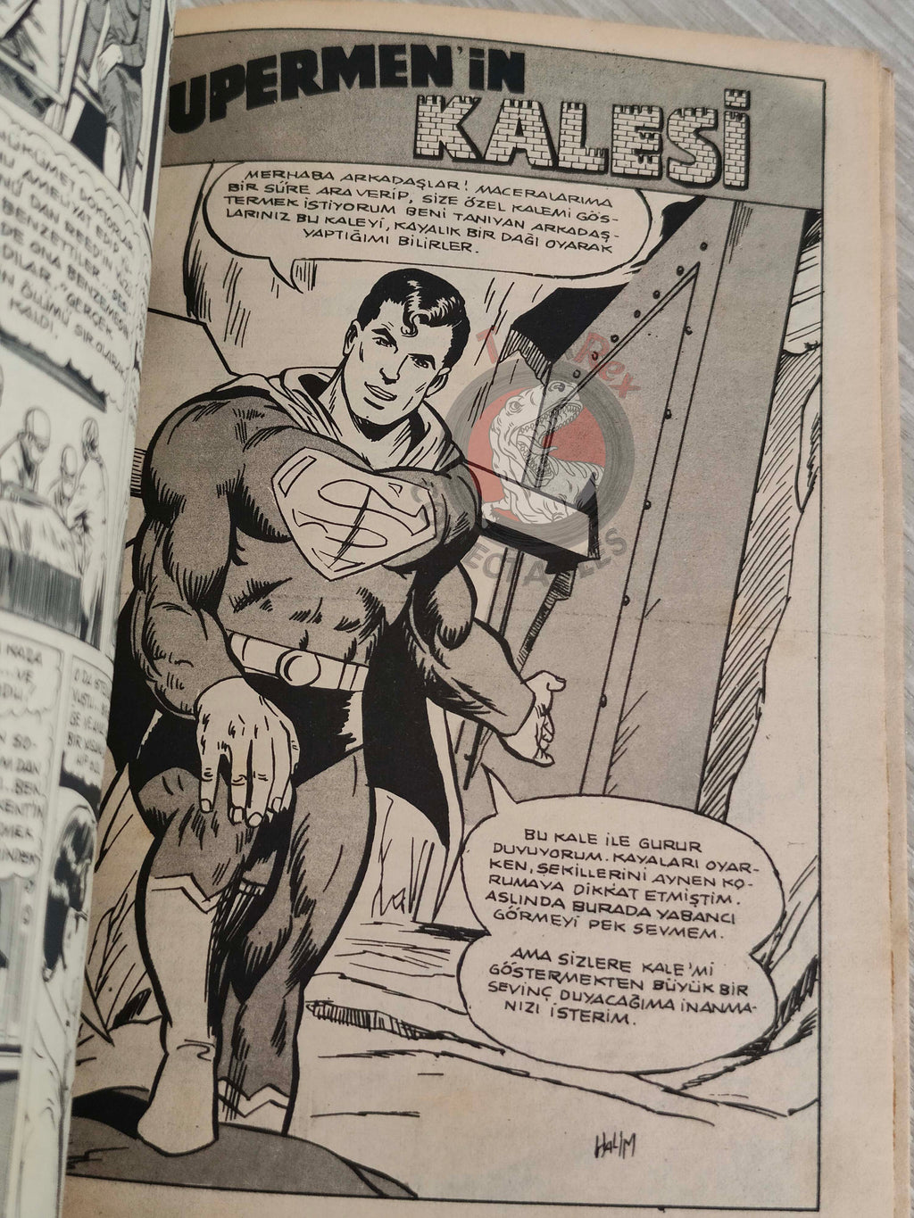Superman Vol #7 1989 Turkish Comic Turkey Batman #356 - #359 #364 Action Comics #524