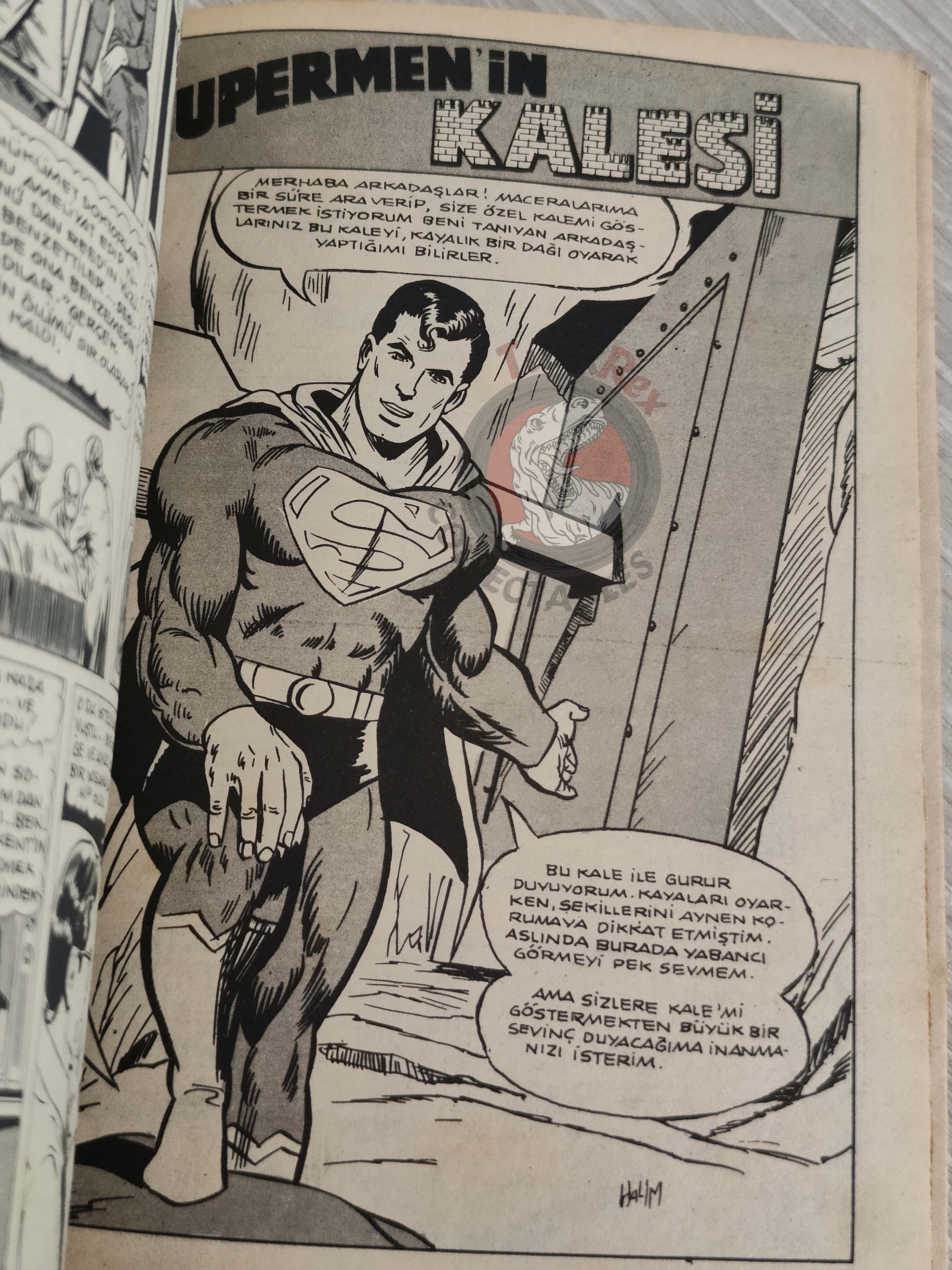 Superman Vol #7 1989 Turkish Comic Turkey Batman #356 - #359 #364 Action Comics #524