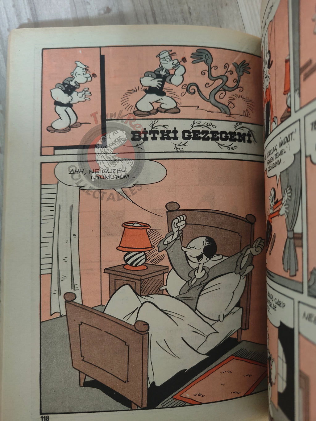 Popeye the Sailor Man #2 late 1980s Turkish Comic Turkey Agepresse