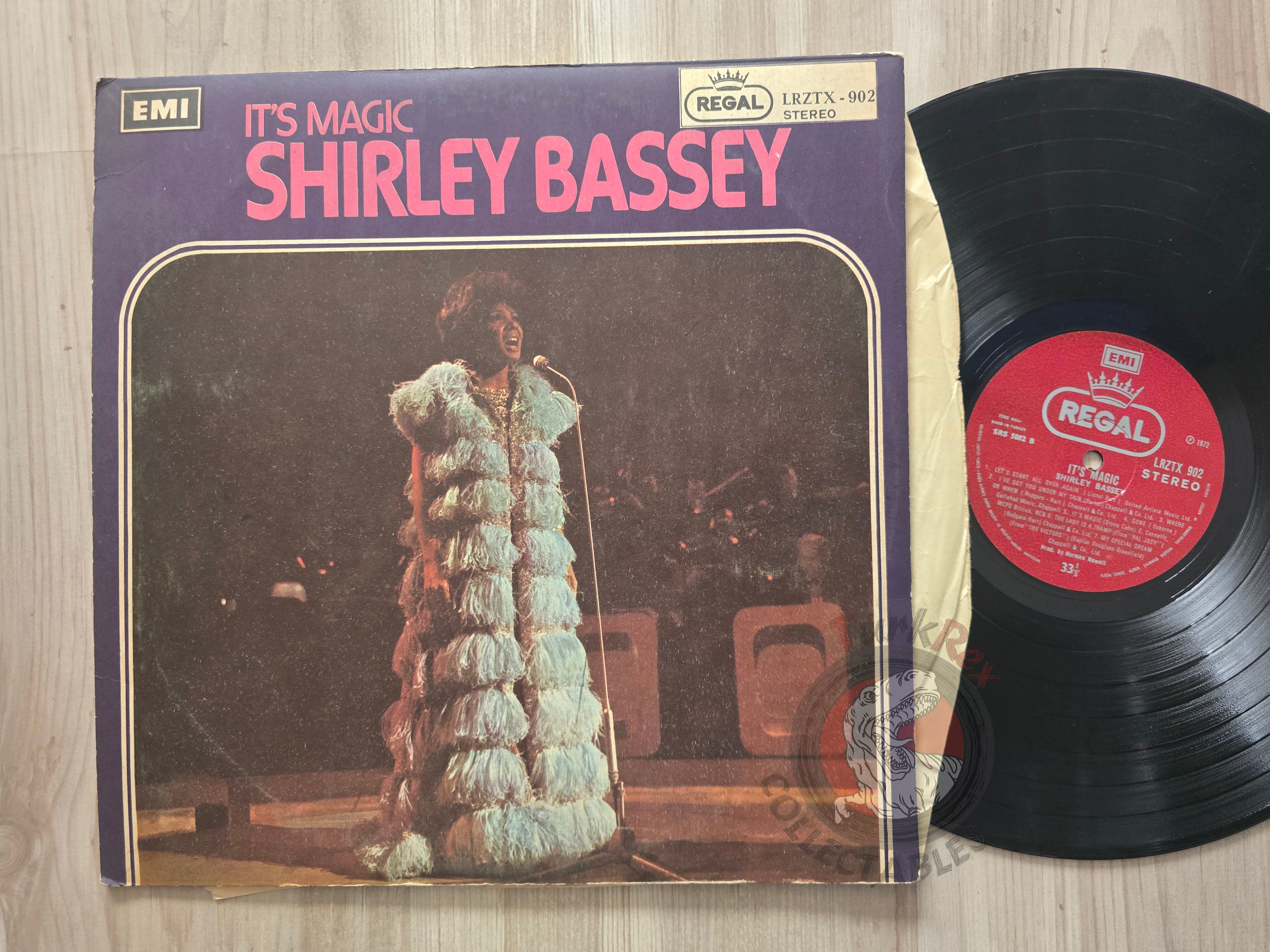 Shirley Bassey –  It's Magic Turkish Pressing Vinyl Turkey Edition