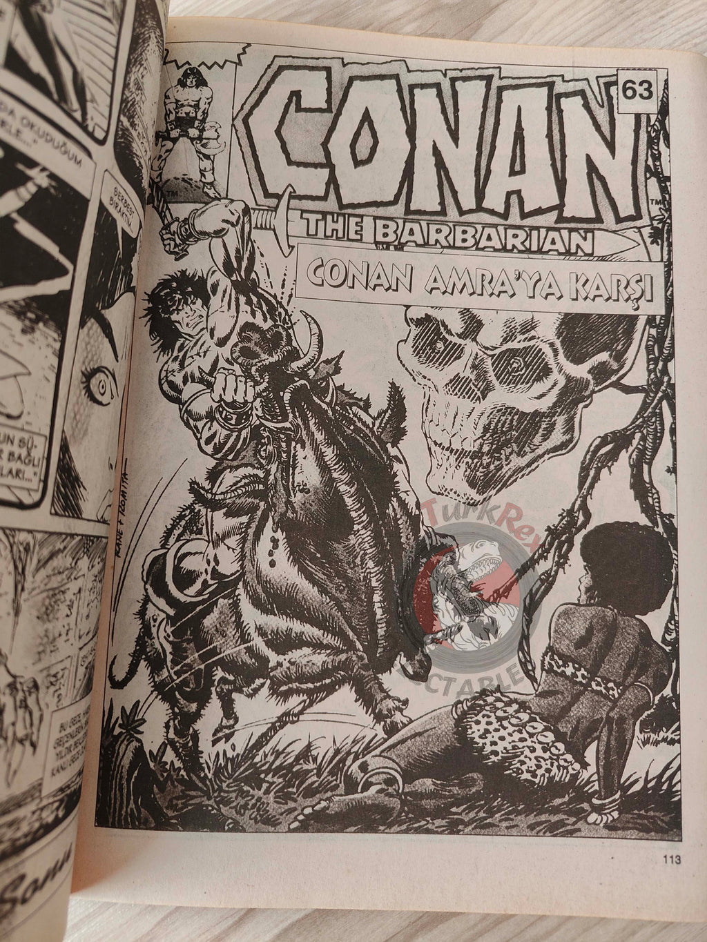 Conan The Barbarian #2 2001 Turkish Comic Turkey #61 #62 #63