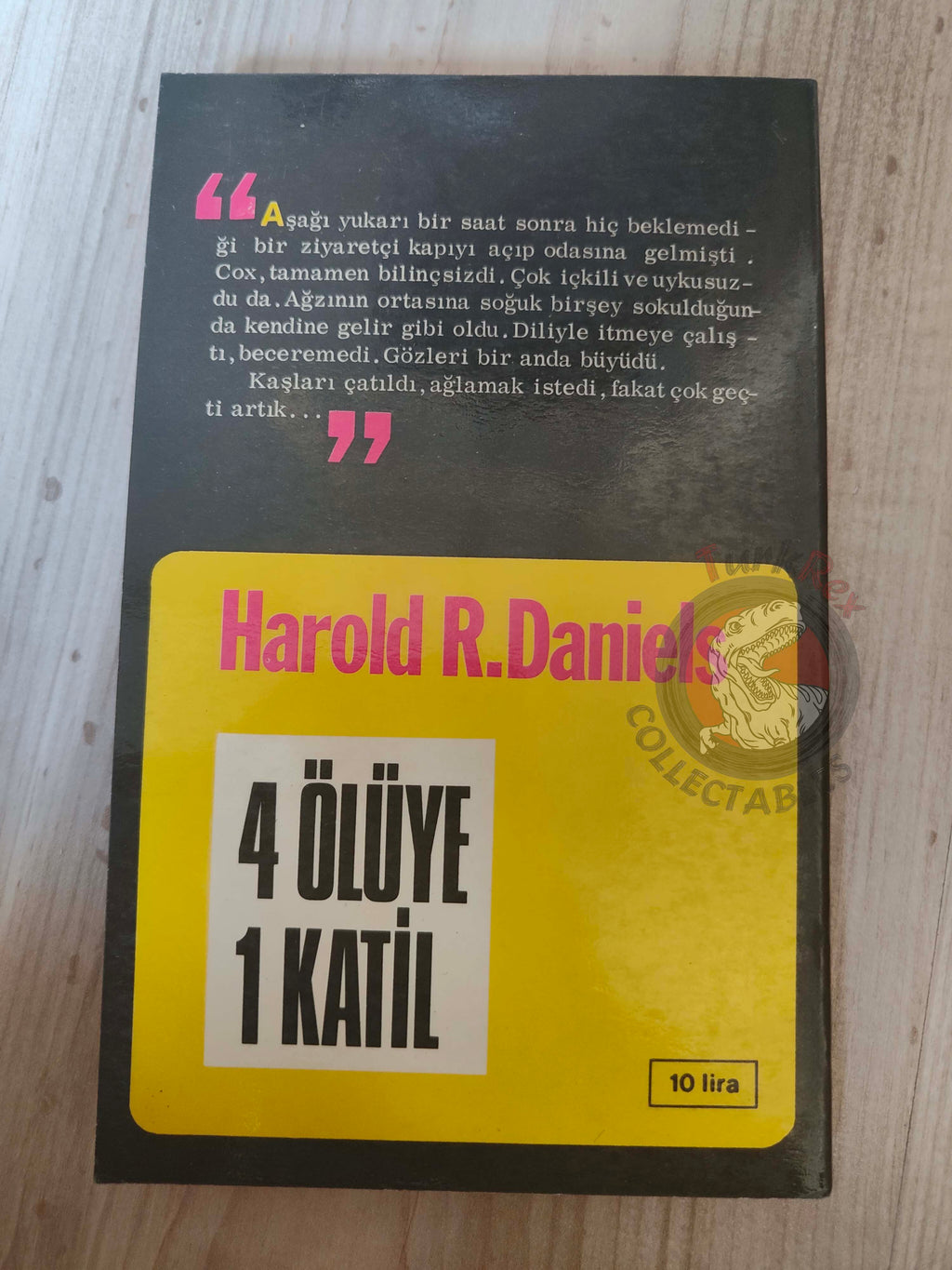 Harold R. Daniels – The Girl in 304 1972 1st Turkish Book Turkey