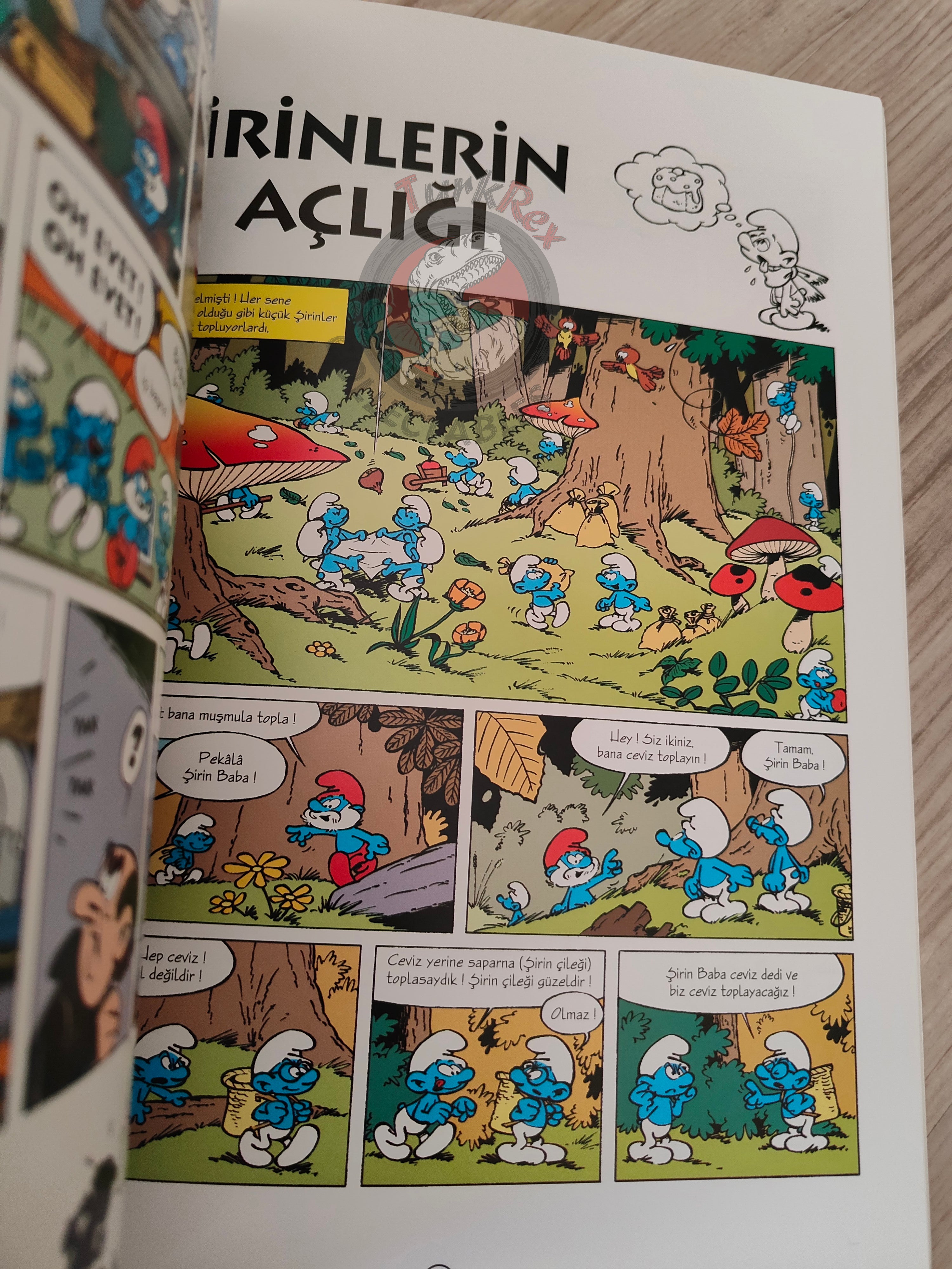 The Smurfs #3 The Smurfette 2011 Turkish Comic Turkey Schtroumpf