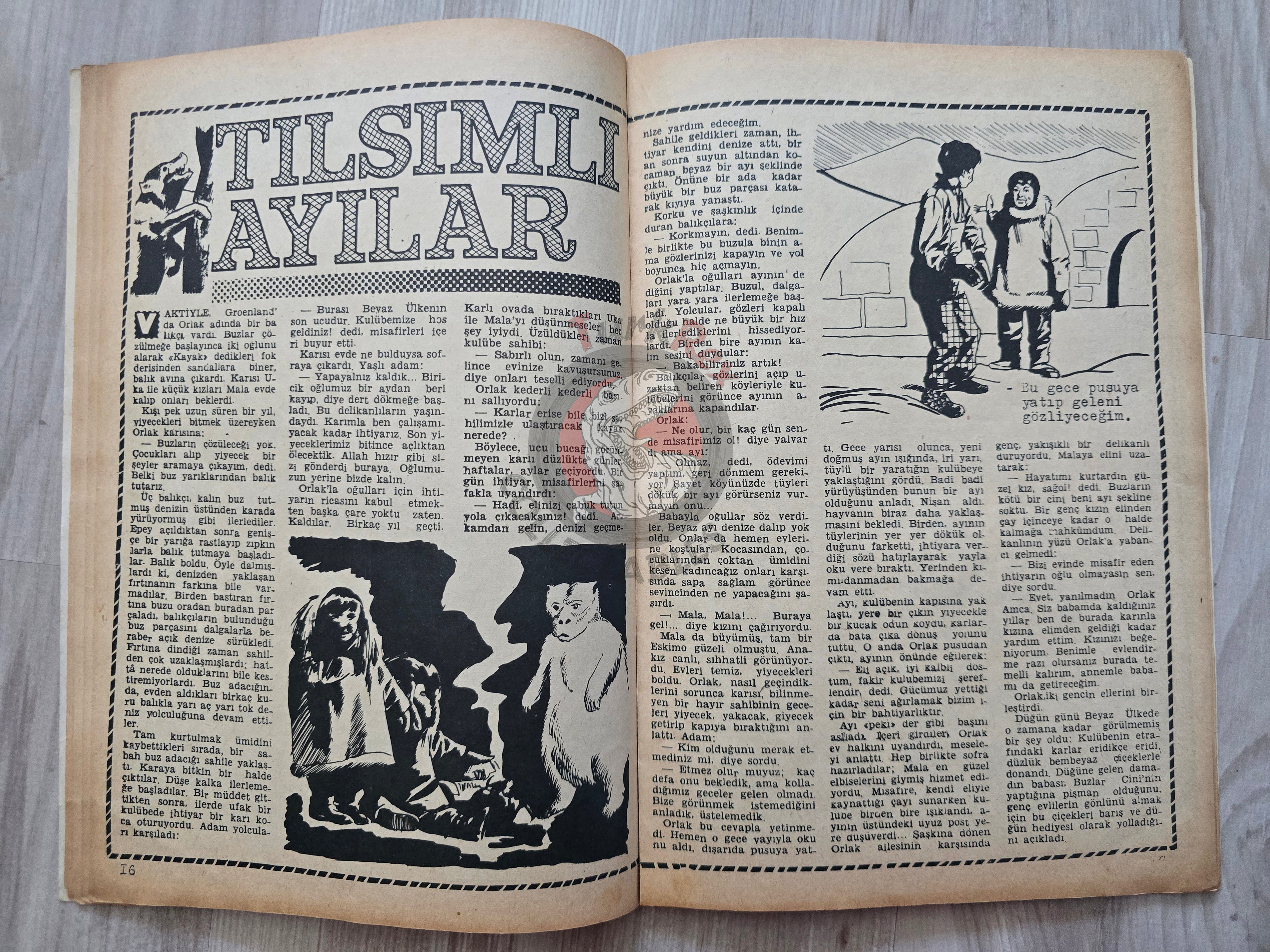 Çocuk Yuvası Magazine 1964 Little Audrey Chilly Willy Turkish Comic Turkey