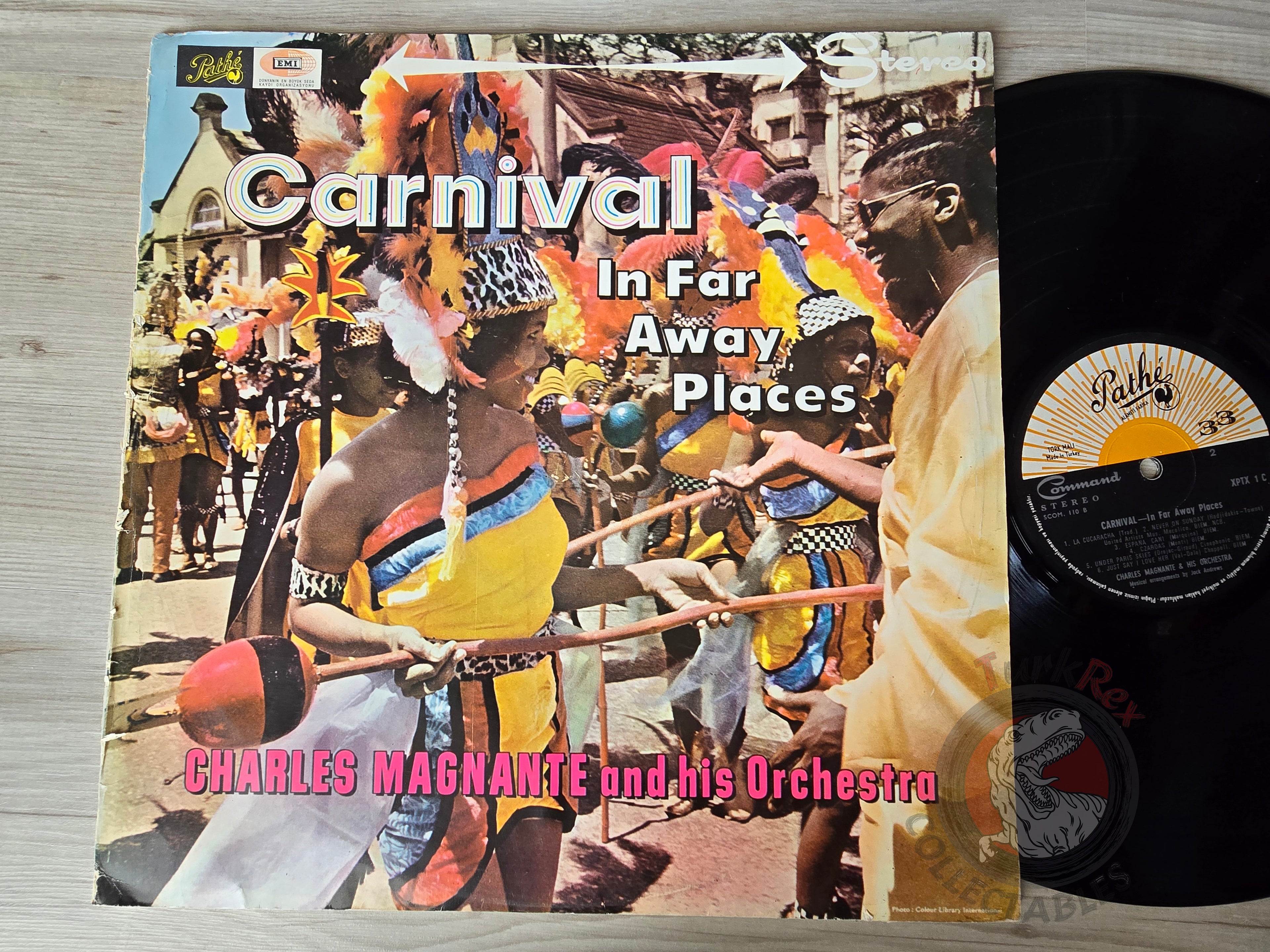 Charles Magnante And His Orchestra – Carnival In Far Away Places Turkish Pressing Vinyl Turkey Edition