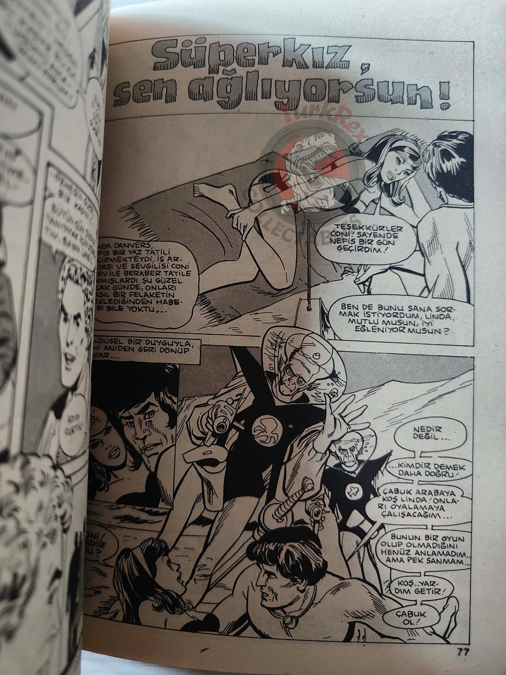 Superman #28 1984 Turkish Comic Turkey #307 #308 #309 #388 Supergirl Adventure Comics #409