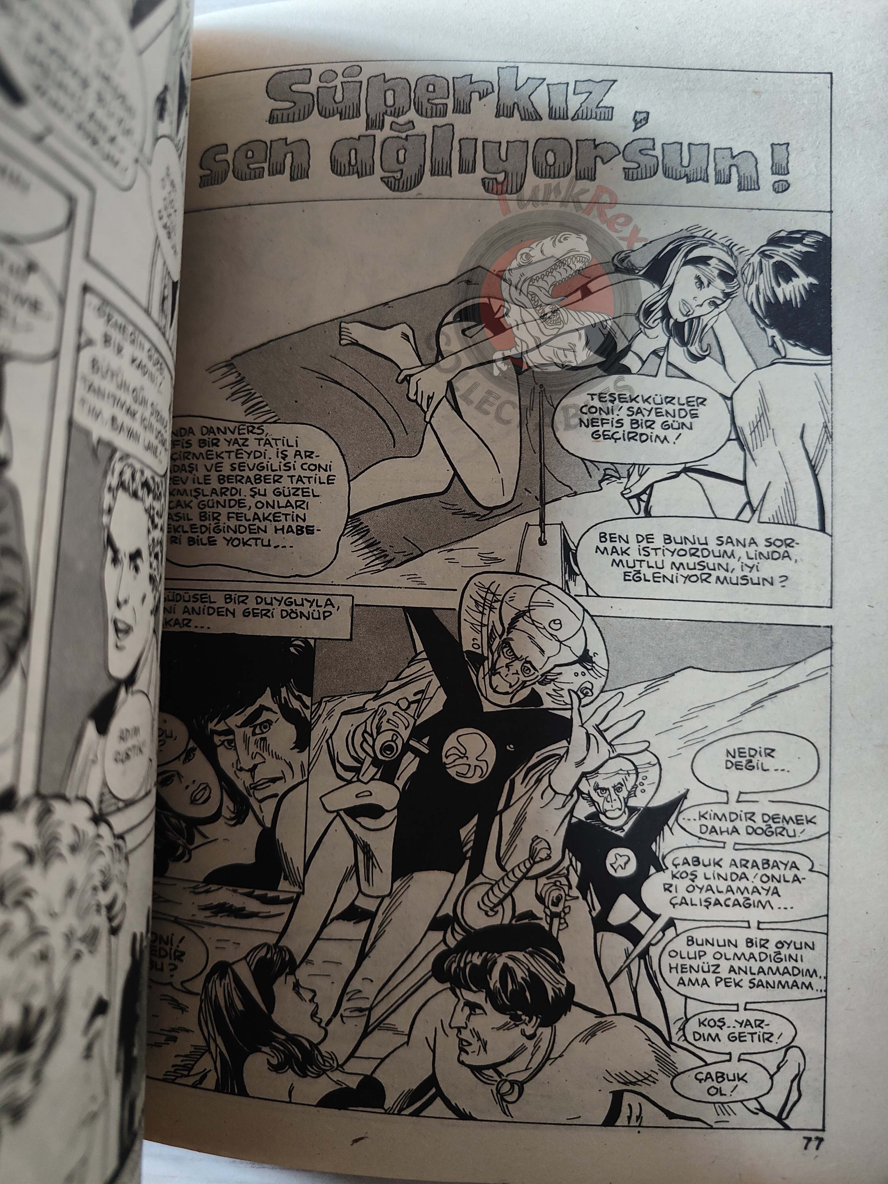Superman #28 1984 Turkish Comic Turkey #307 #308 #309 #388 Supergirl Adventure Comics #409