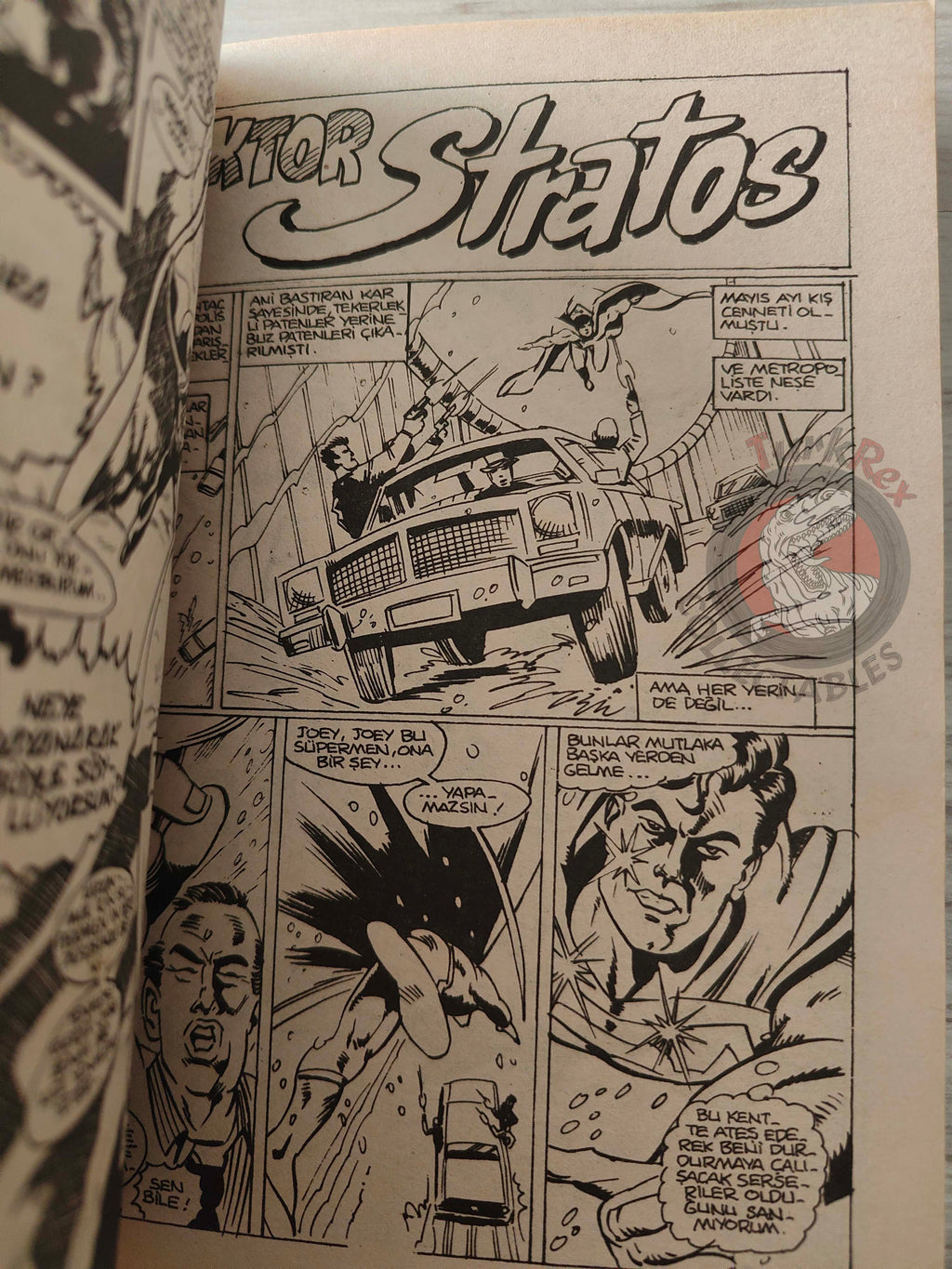 Superman #54 1988 Turkish Comic Turkey #418 #419 Action Comics #574 Supergirl Daredevil