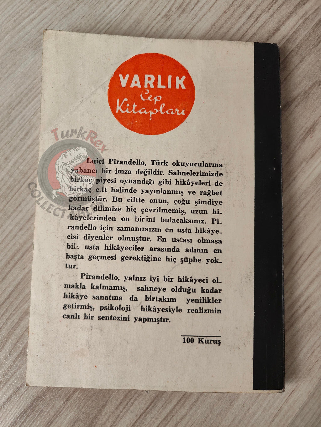 Luigi Pirandello – Her Husband 1954 1st Turkish Book Turkey