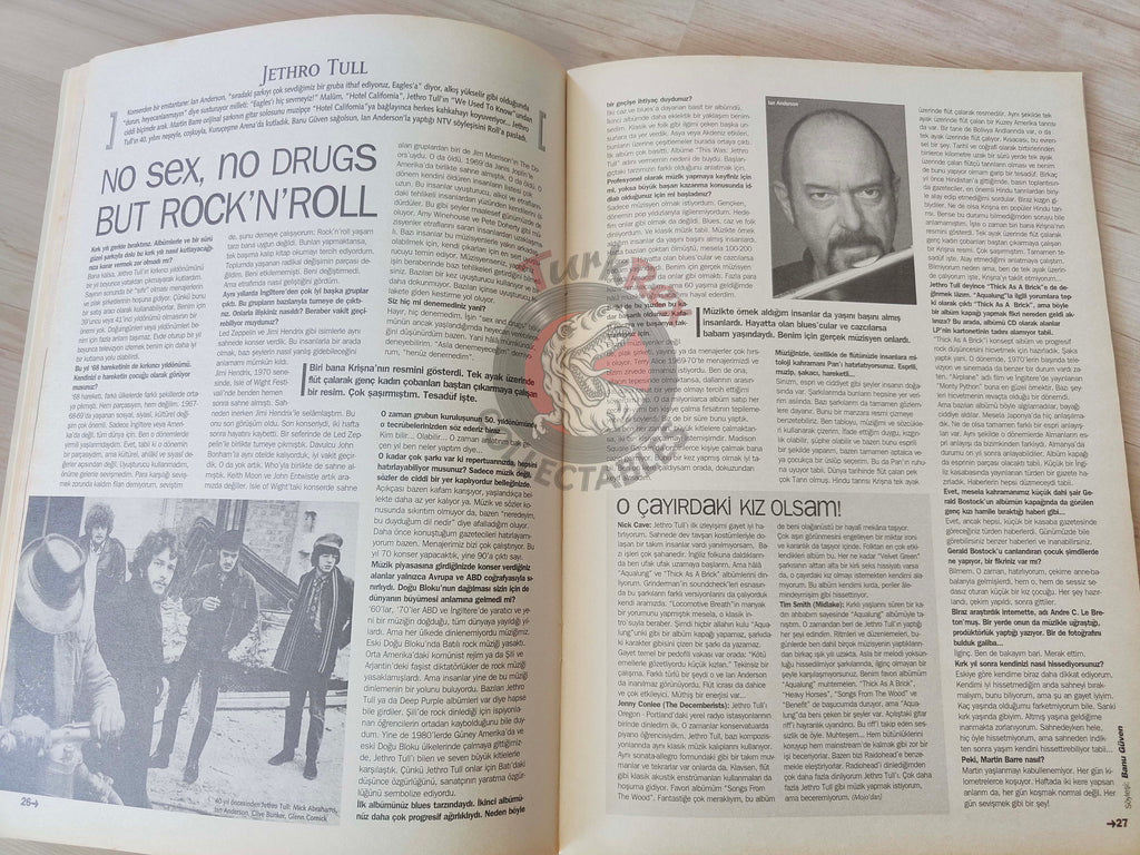 Roll 2008 Pinhani Turkish Mag Turkey  Bo Diddley Paul Weller New Model Army Gogol Bordello