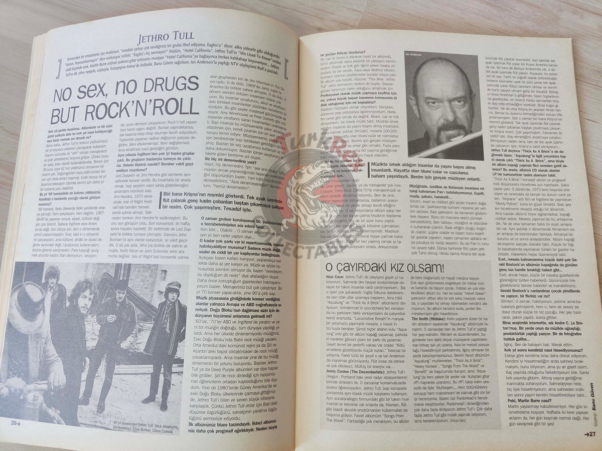 Roll 2008 Pinhani Turkish Mag Turkey  Bo Diddley Paul Weller New Model Army Gogol Bordello
