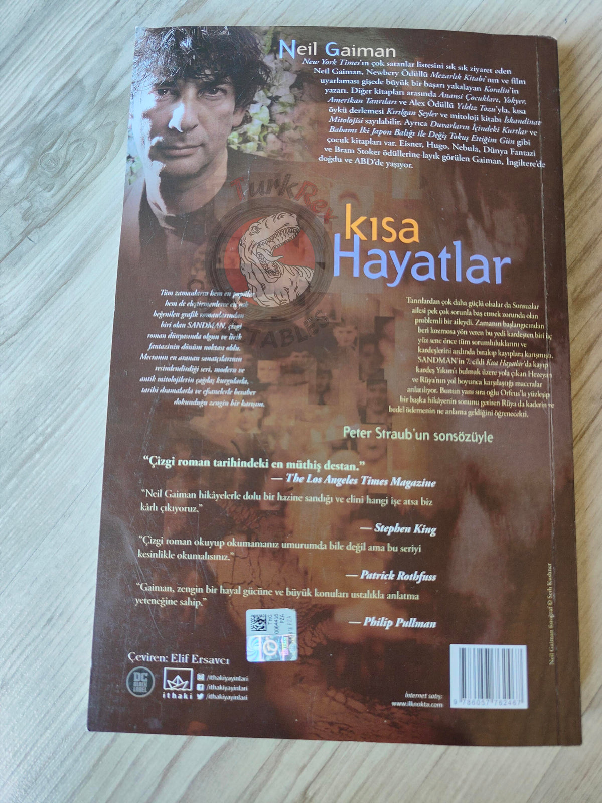 The Sandman Vol #7: Brief Lives Turkish Comic Turkey