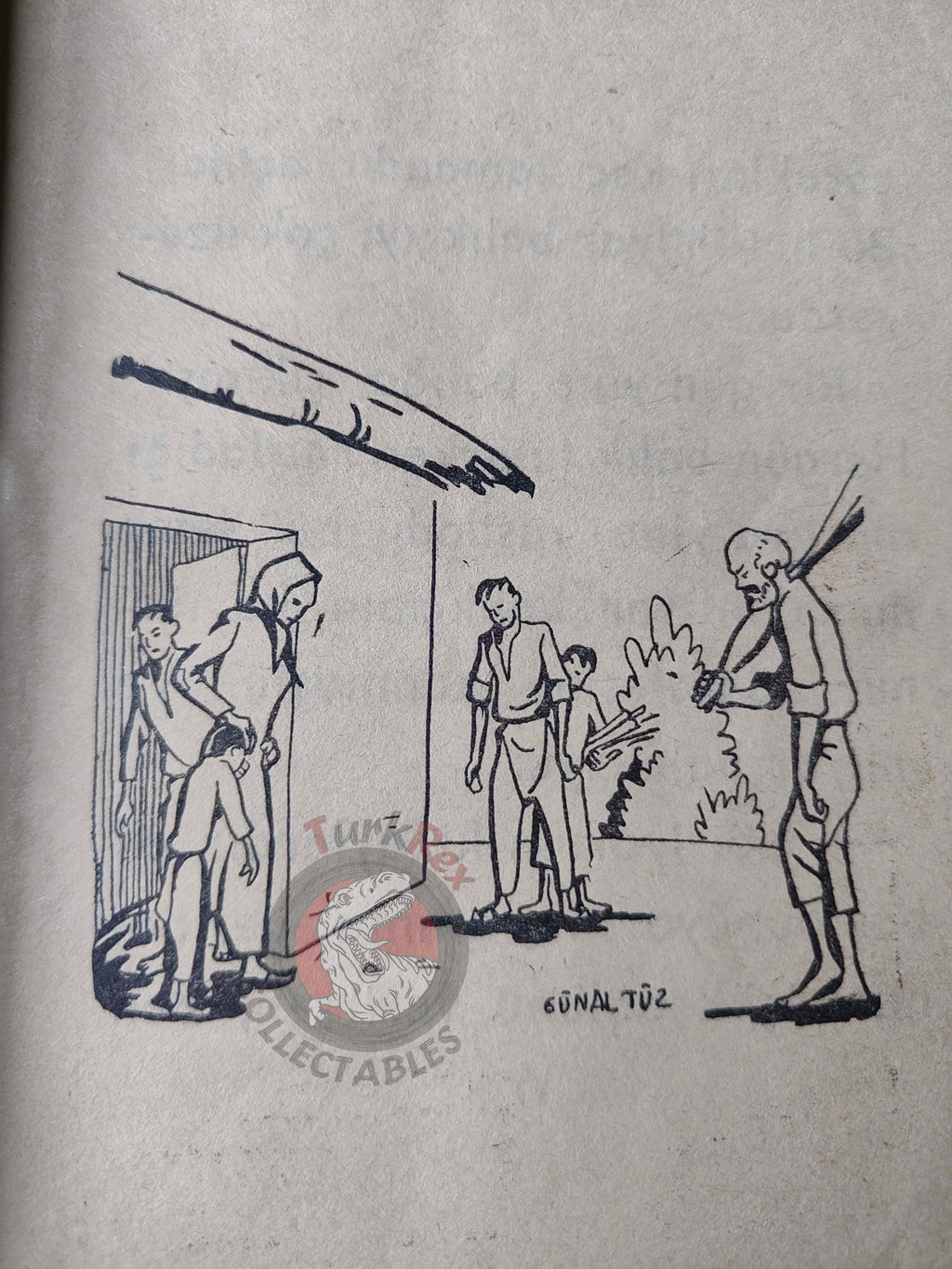 Ernest Hemingway – The Old Man and the Sea 1962 Illustrated Turkish Book Turkey