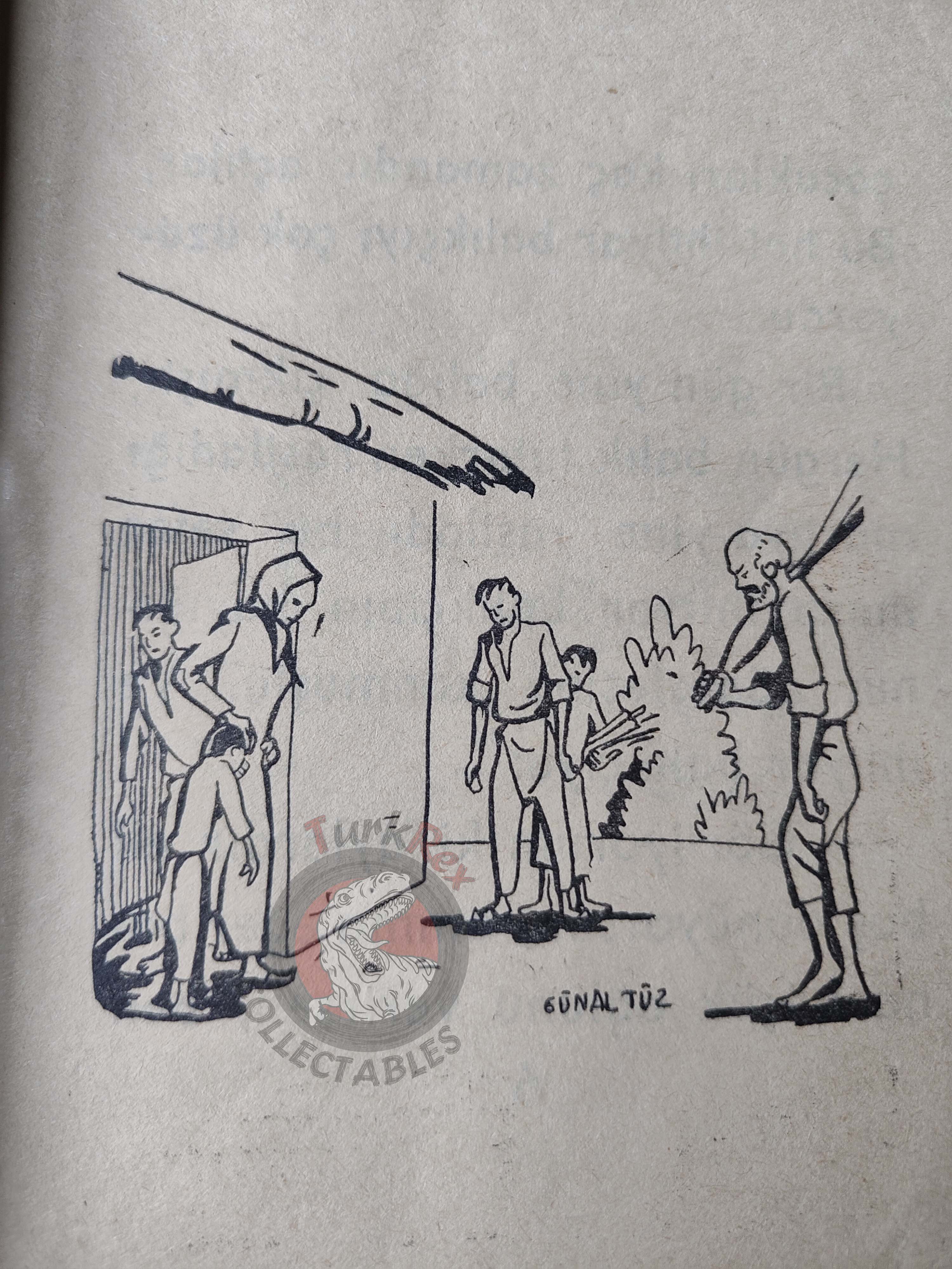 Ernest Hemingway – The Old Man and the Sea 1962 Illustrated Turkish Book Turkey