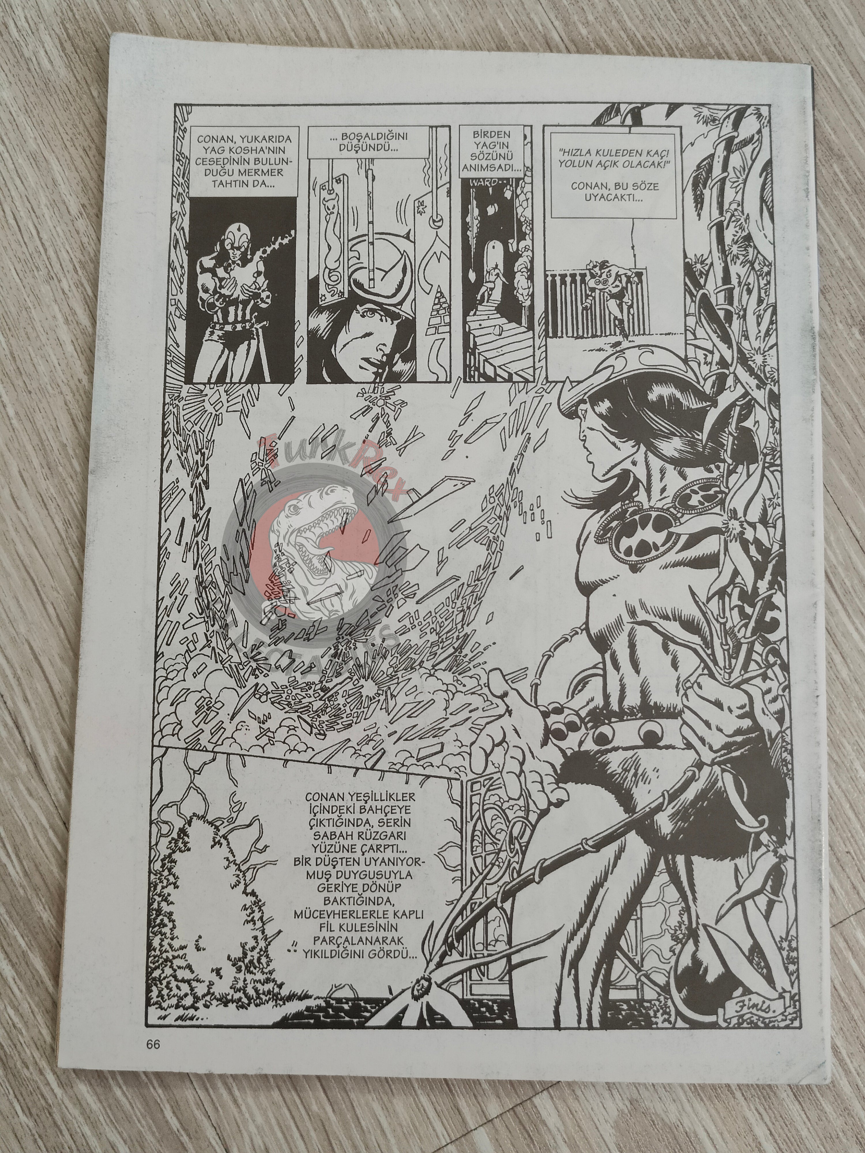Conan #4 The Savage Sword of Conan #65 Turkish Comic Turkey The Barbarian #4