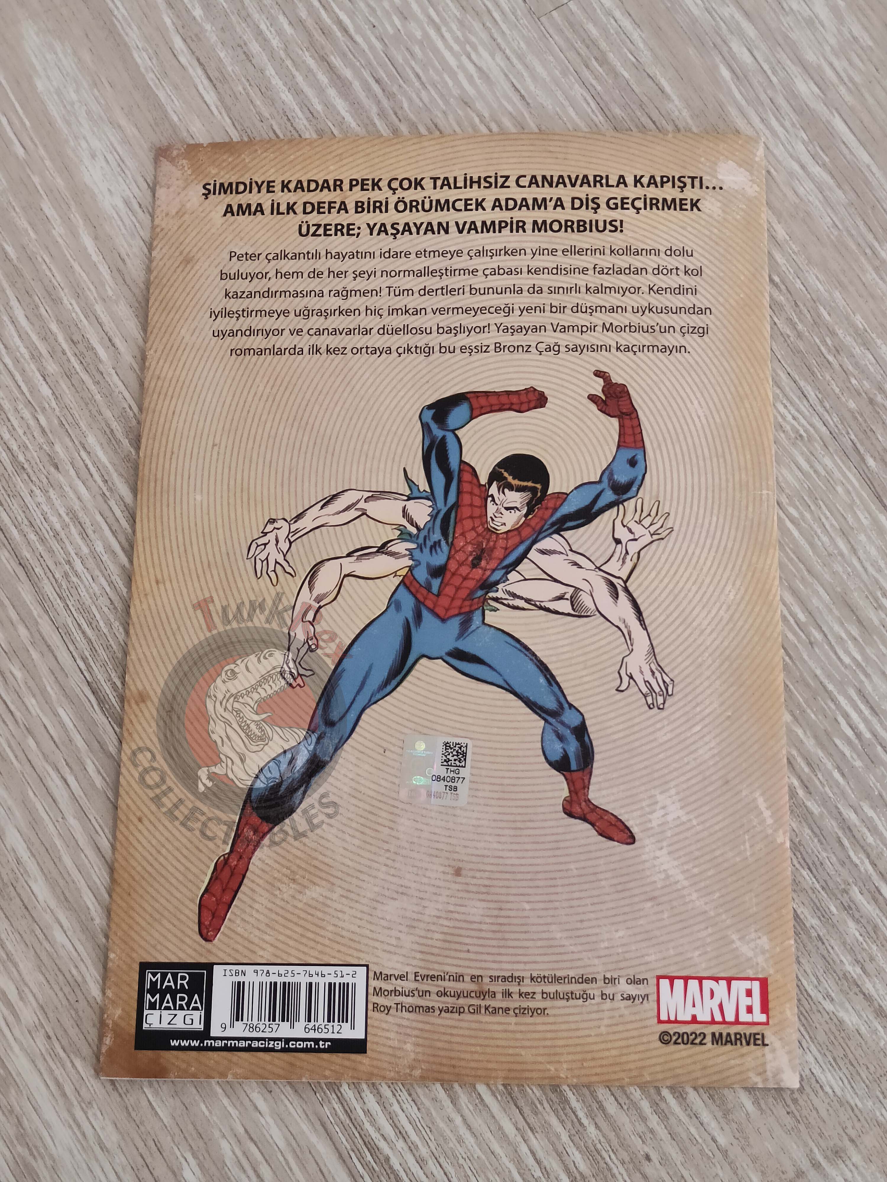 The Amazing Spider-Man #101 2022 Turkish Comic Turkey Morbius 1st App