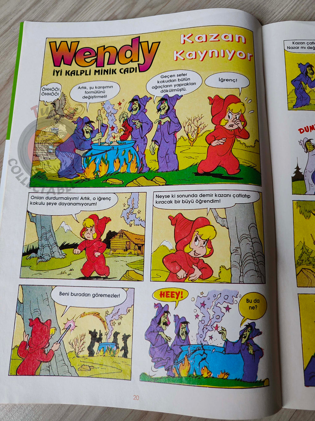 Casper the Friendly Ghost Magazine – Issue #26 1997 Turkish Comic Turkey