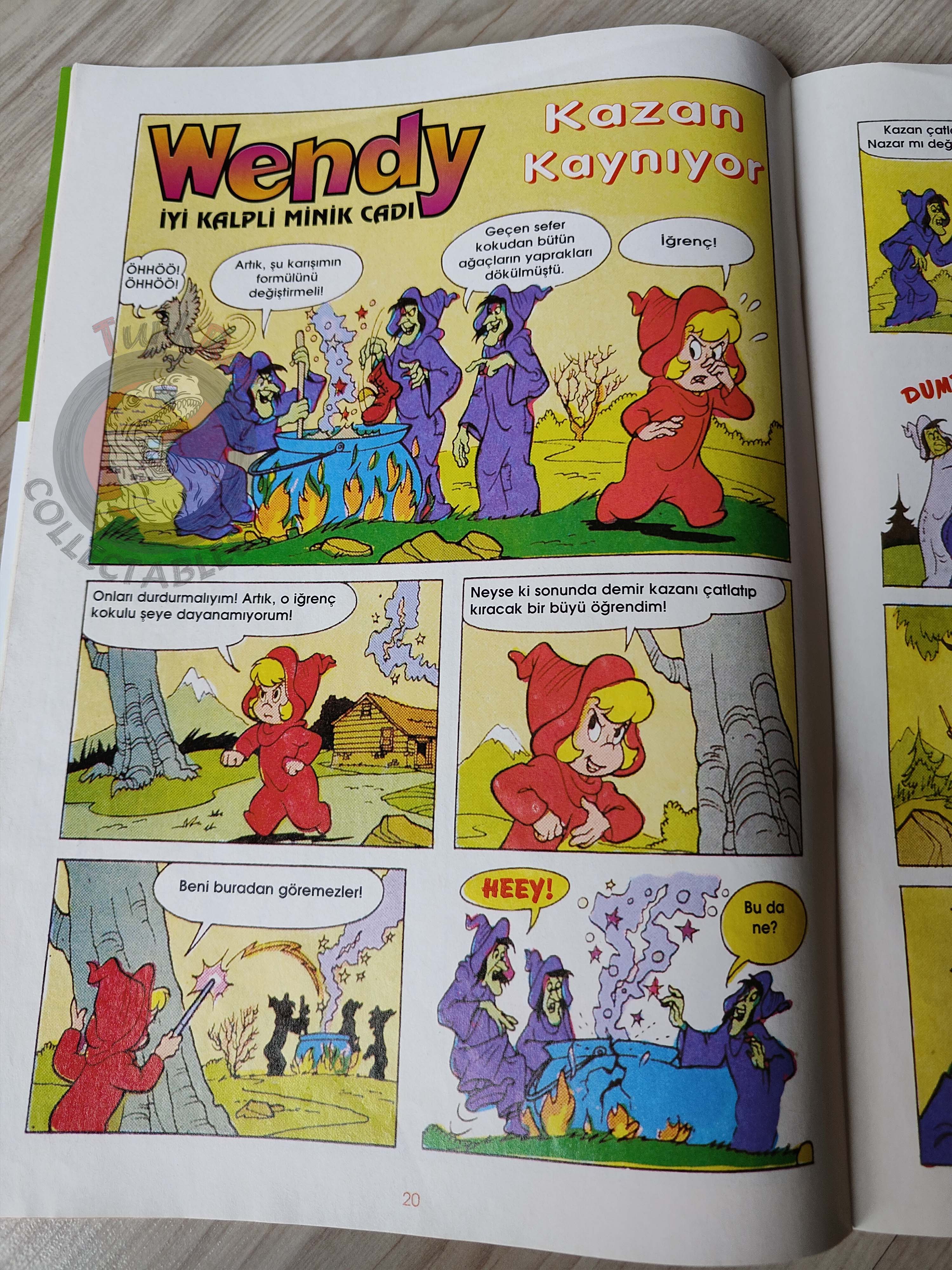 Casper the Friendly Ghost Magazine – Issue #26 1997 Turkish Comic Turkey