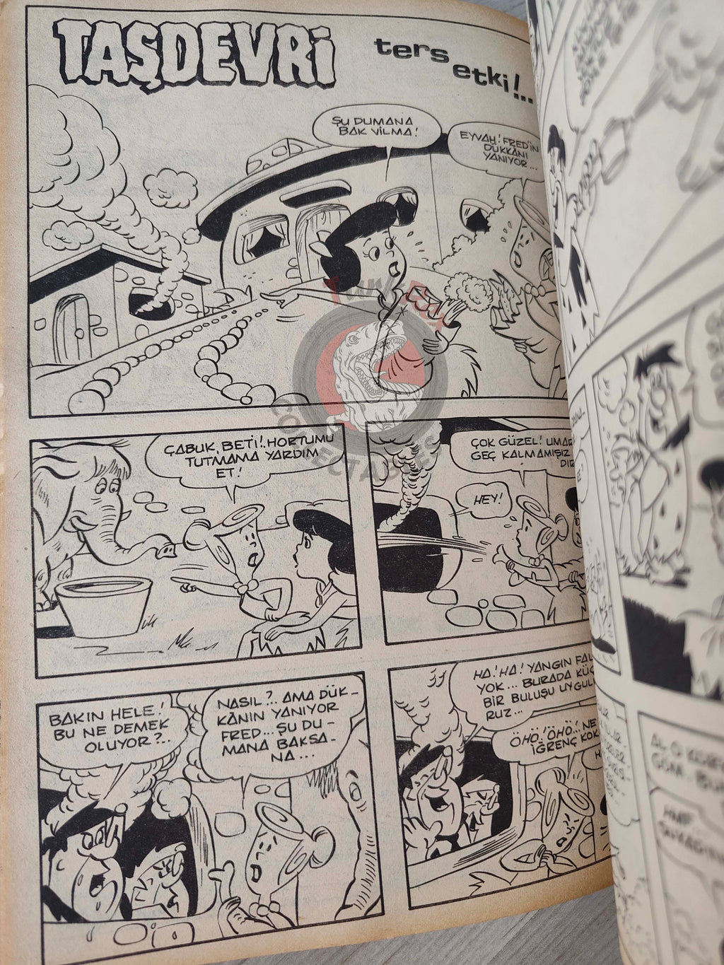 The Flintstones –  Altın Seri #11 80s Turkish Comic Turkey
