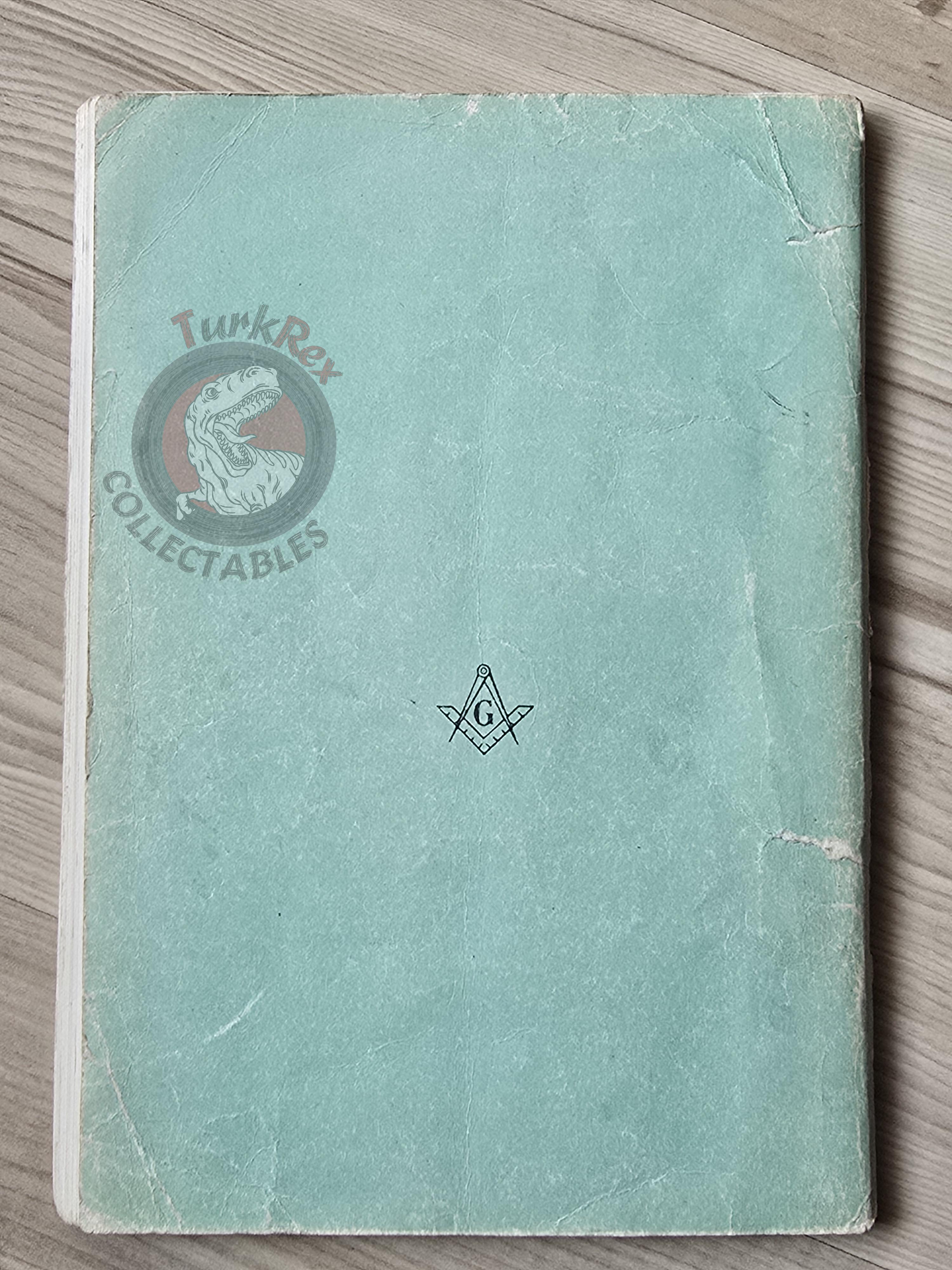 Turkish Freemasonry 1st Degree Ritual Apprentice 1995 Booklet Masonic Masons of Turkey