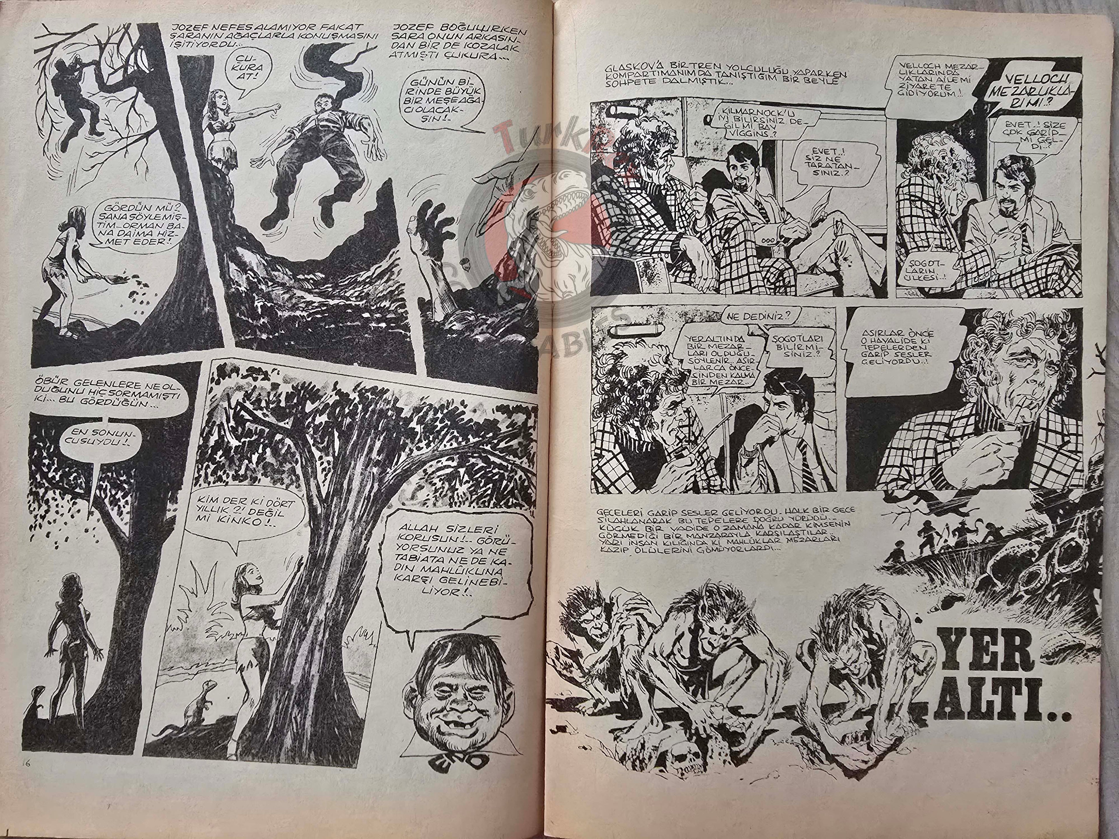 Vampirella #14 1977 Turkish Comic Turkey Warren Publishing cover #47 #50 Morbius Eerie
