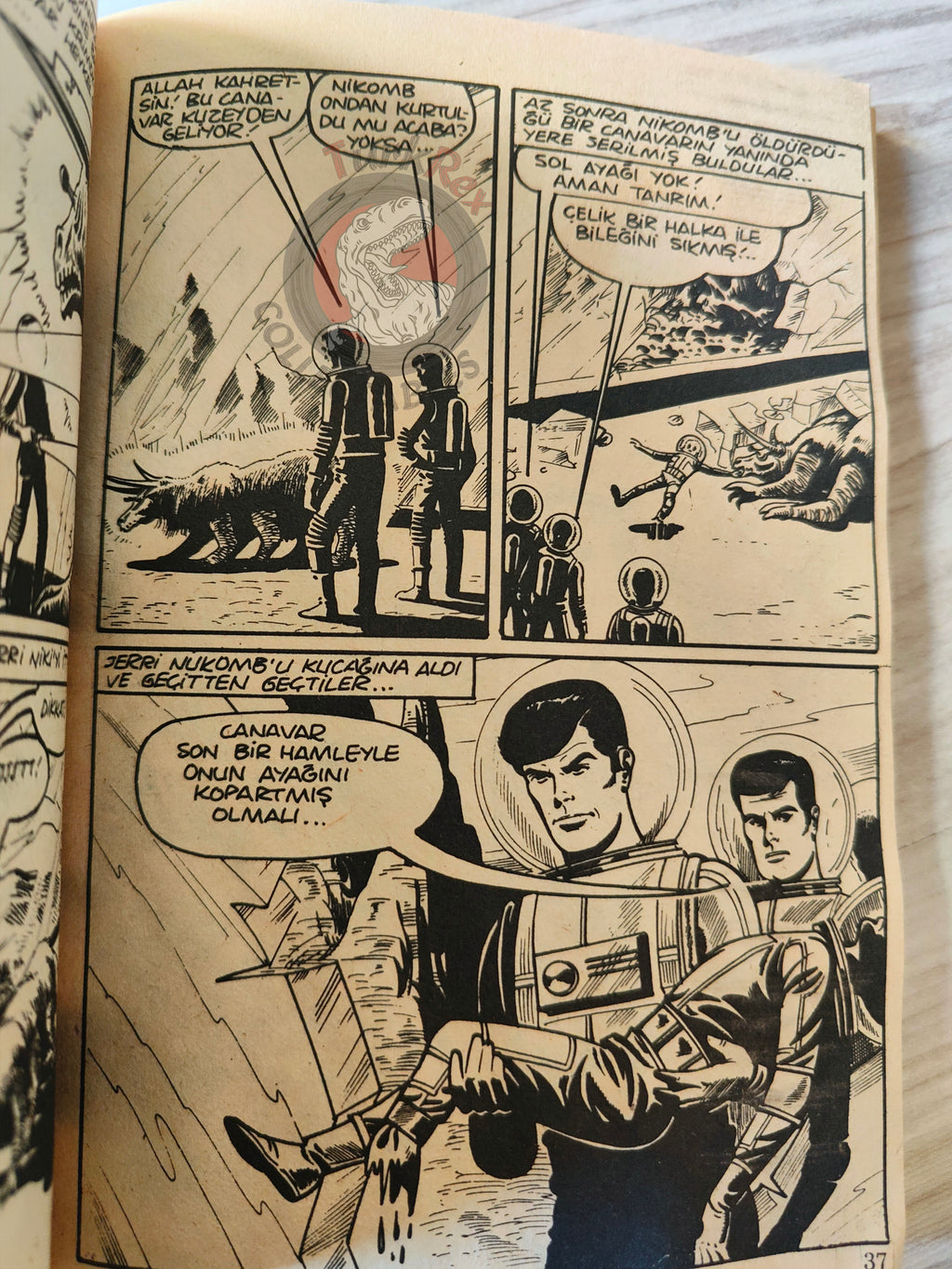 Uzay #2 1981 Turkish Comic Turkey Space Science Fiction