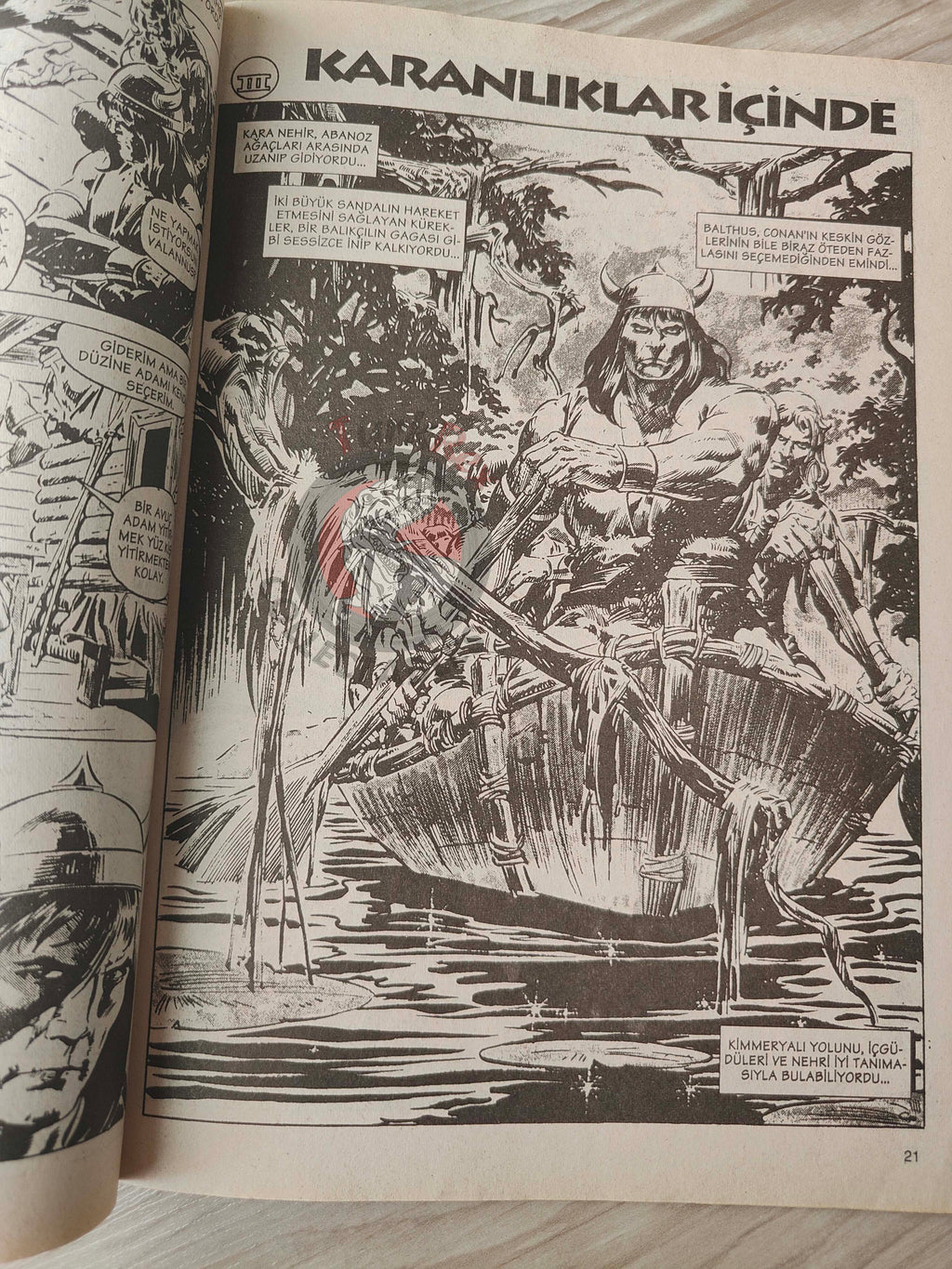 Kral Conan #1 The Savage Sword of #26 #27 Turkish Comic Turkey