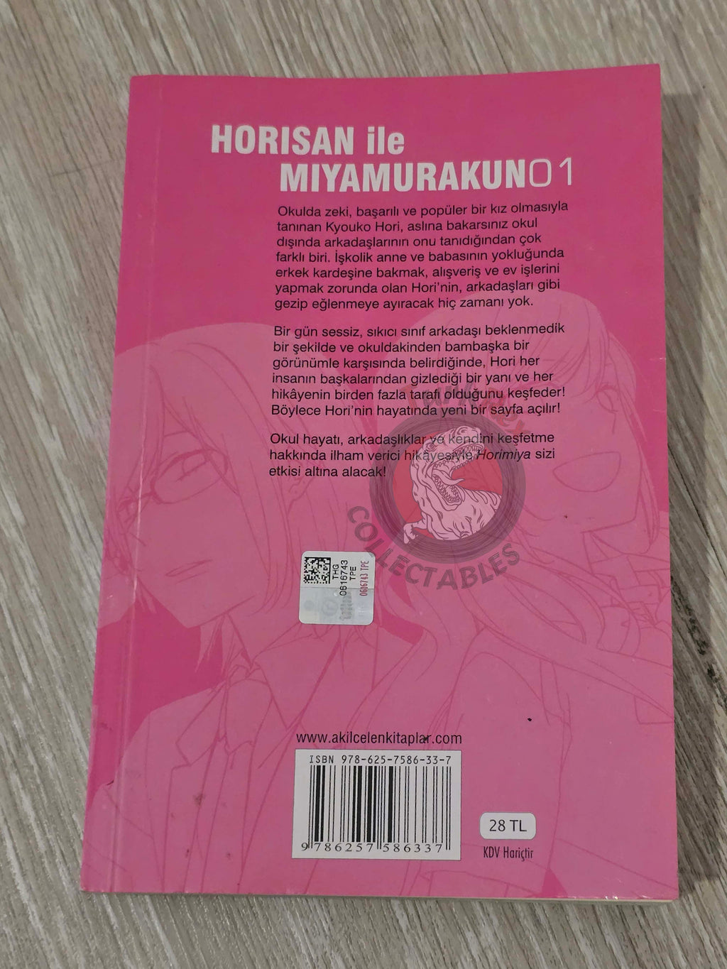 Horimiya Vol #1 Turkish Comic Turkey Manga Daisuke Hagiwara