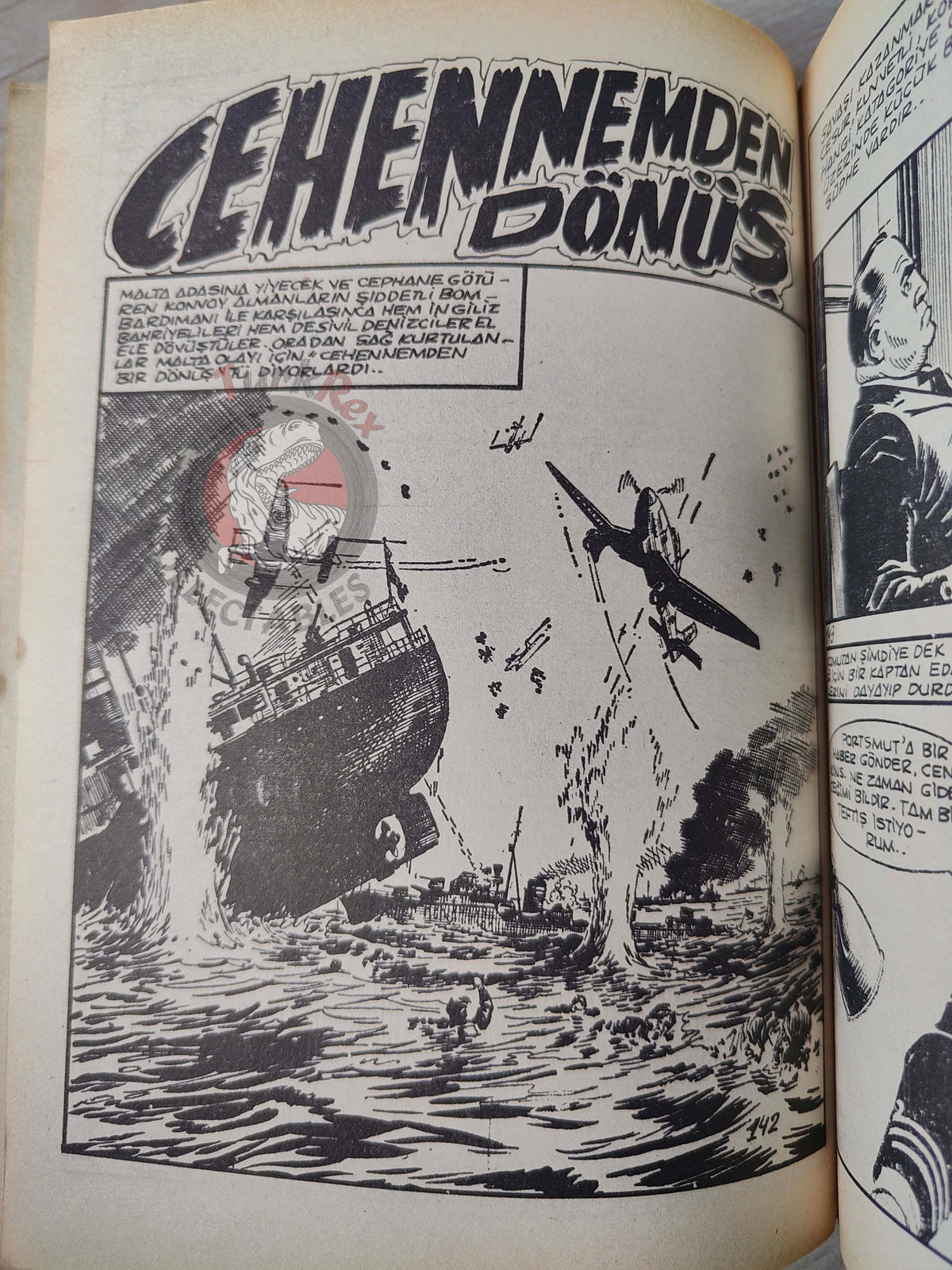 War Picture Library Special #6 1982 Turkish Comic Turkey WW2 stories