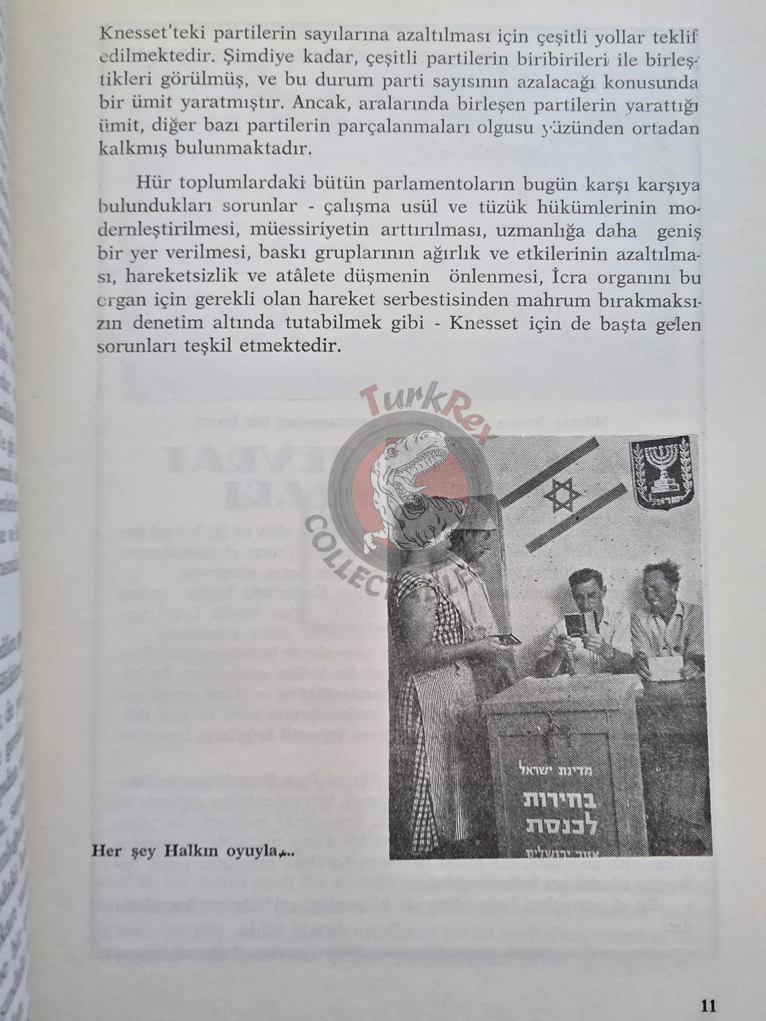 Israel 22th Anniversary 1970 Israeli Embassy Propaganda Turkish Book Turkey Middle East