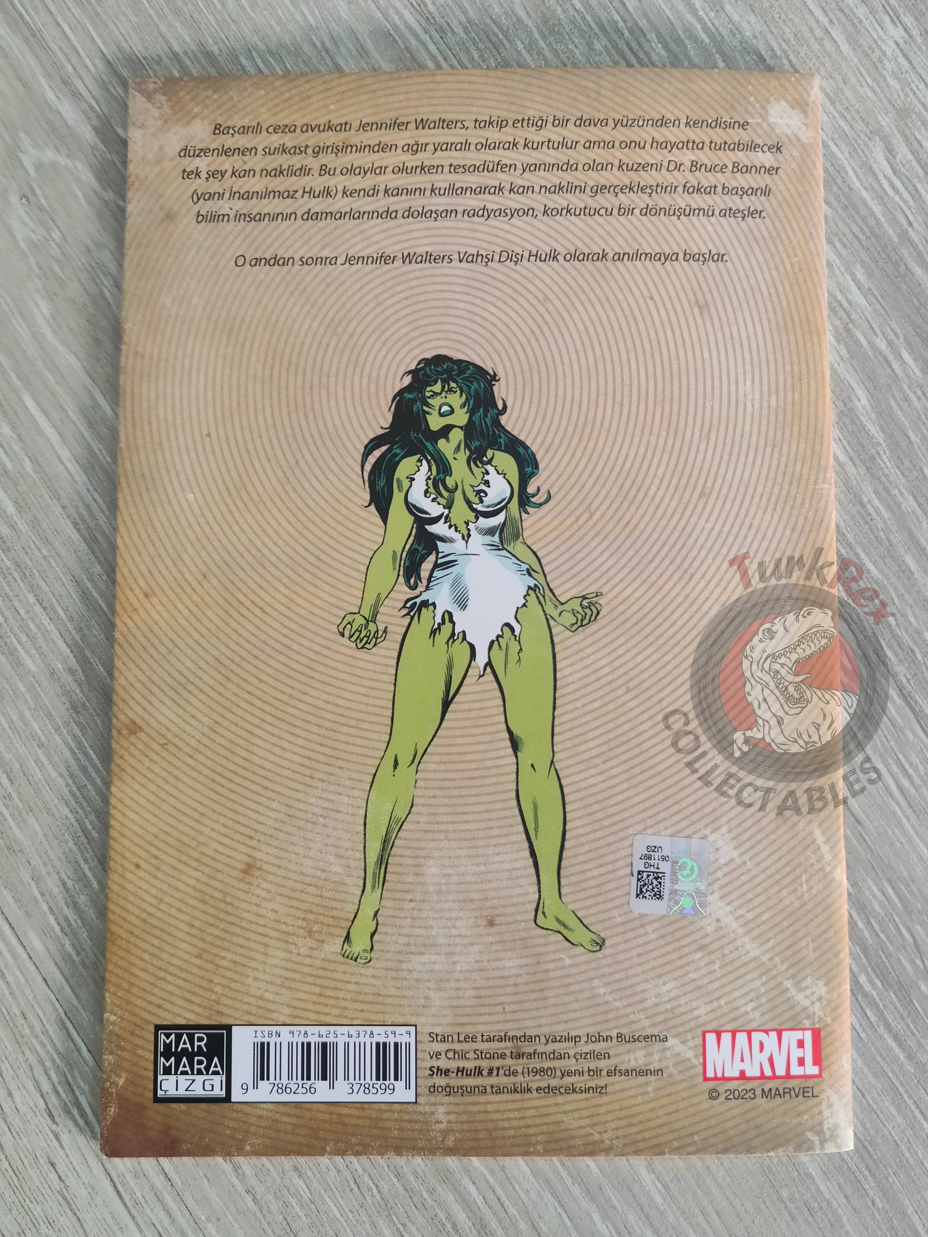 The Savage She-Hulk #1 Turkish Comic Turkey
