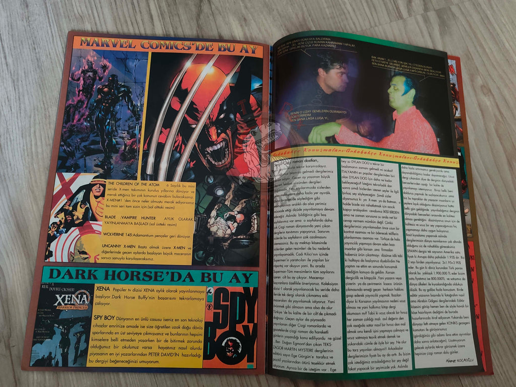 Witchblade #4 1999 Turkish Comic Turkey