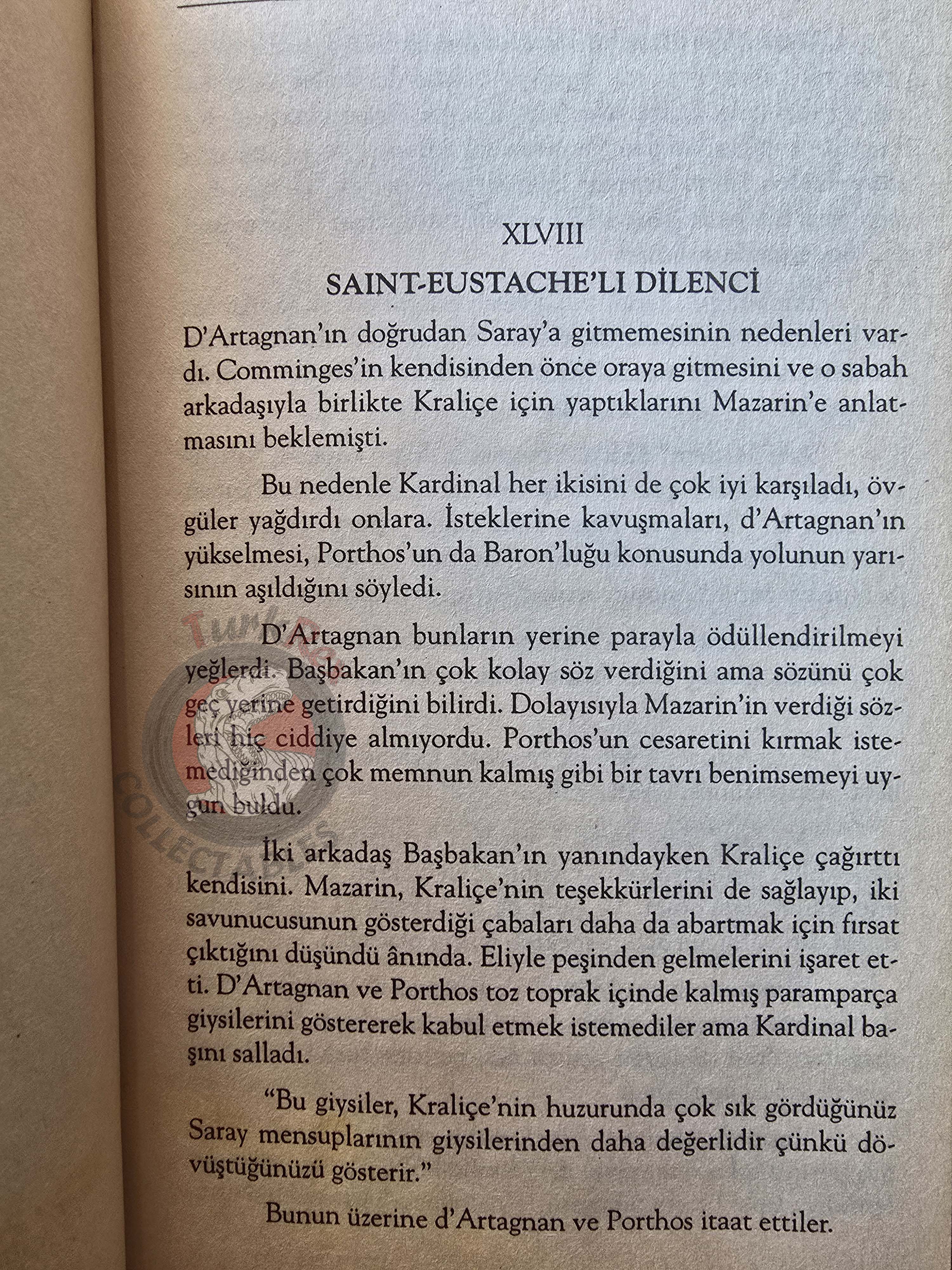Alexandre Dumas – The Three Musketeers: Twenty Years After 2000 Turkish Book Turkey