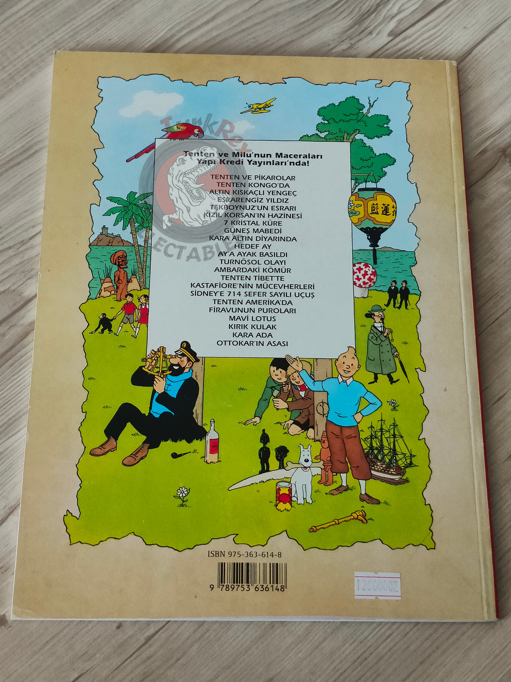 Tintin – Tintin and the Picaros 1998 Turkish Edition Comic Turkey 2nd YKY