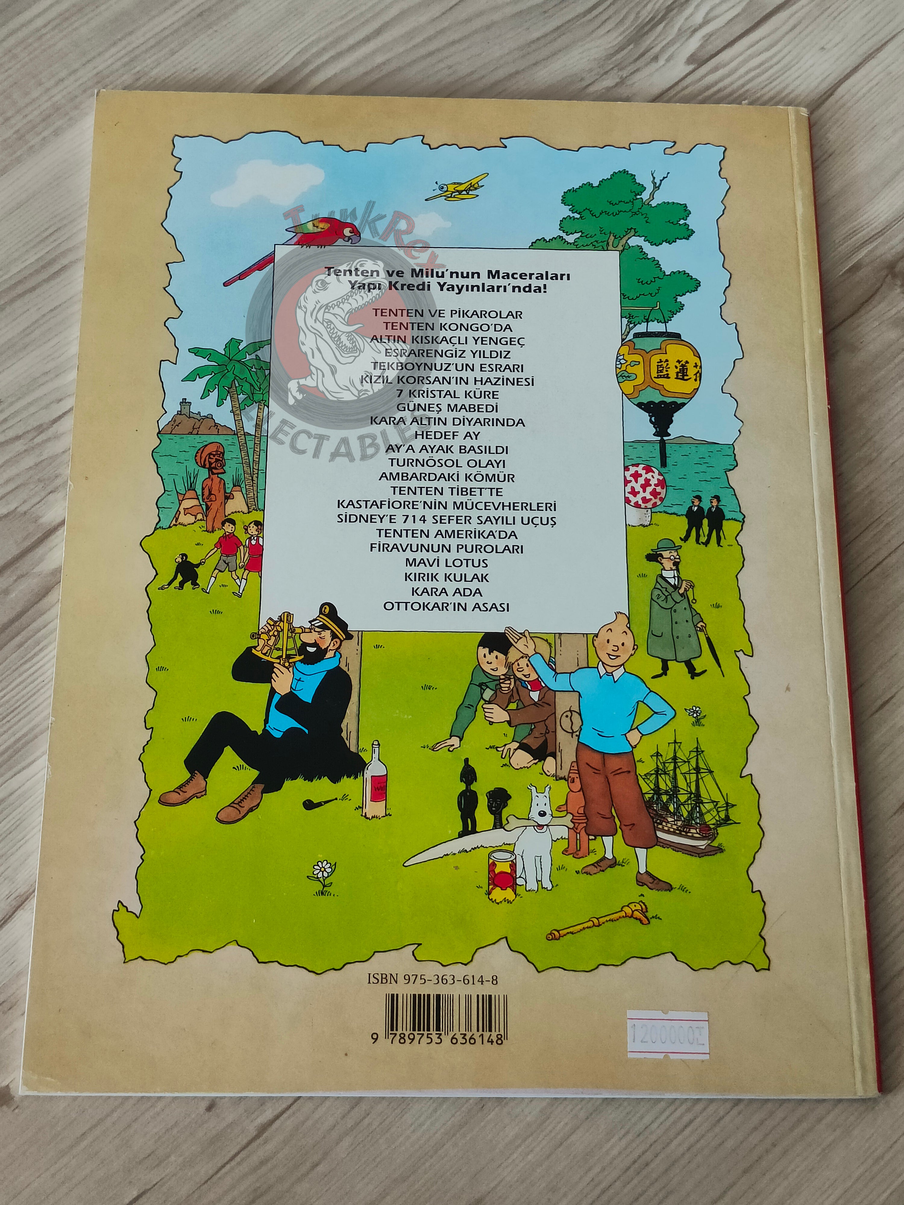Tintin – Tintin and the Picaros 1998 Turkish Edition Comic Turkey 2nd YKY