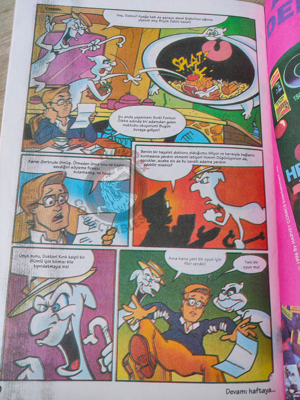 Casper the Friendly Ghost – Issue #4 1996 Turkish Comic Turkey