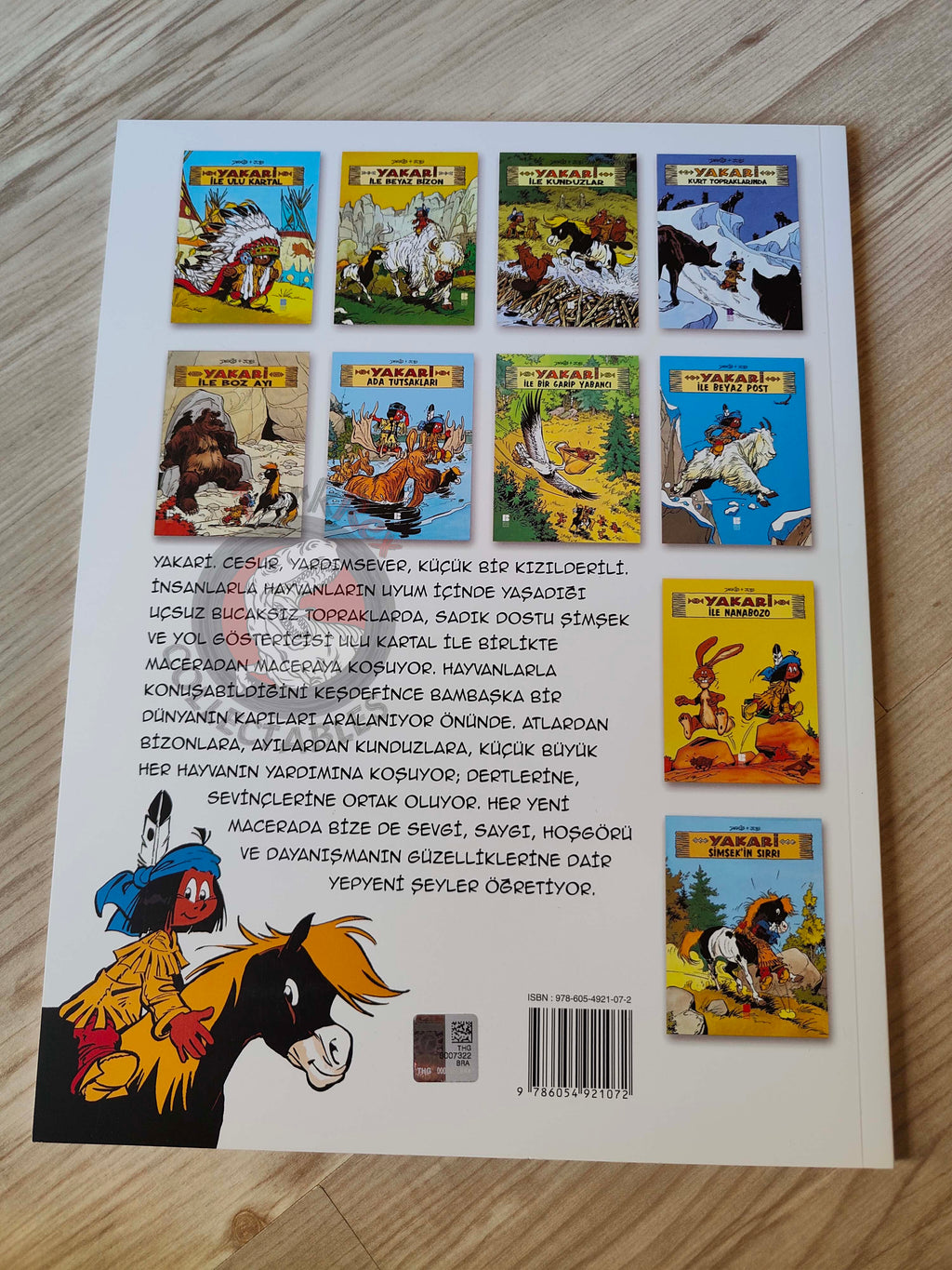 Yakari #9 Et Nanabozo Turkish Comic Turkey Derib + Job