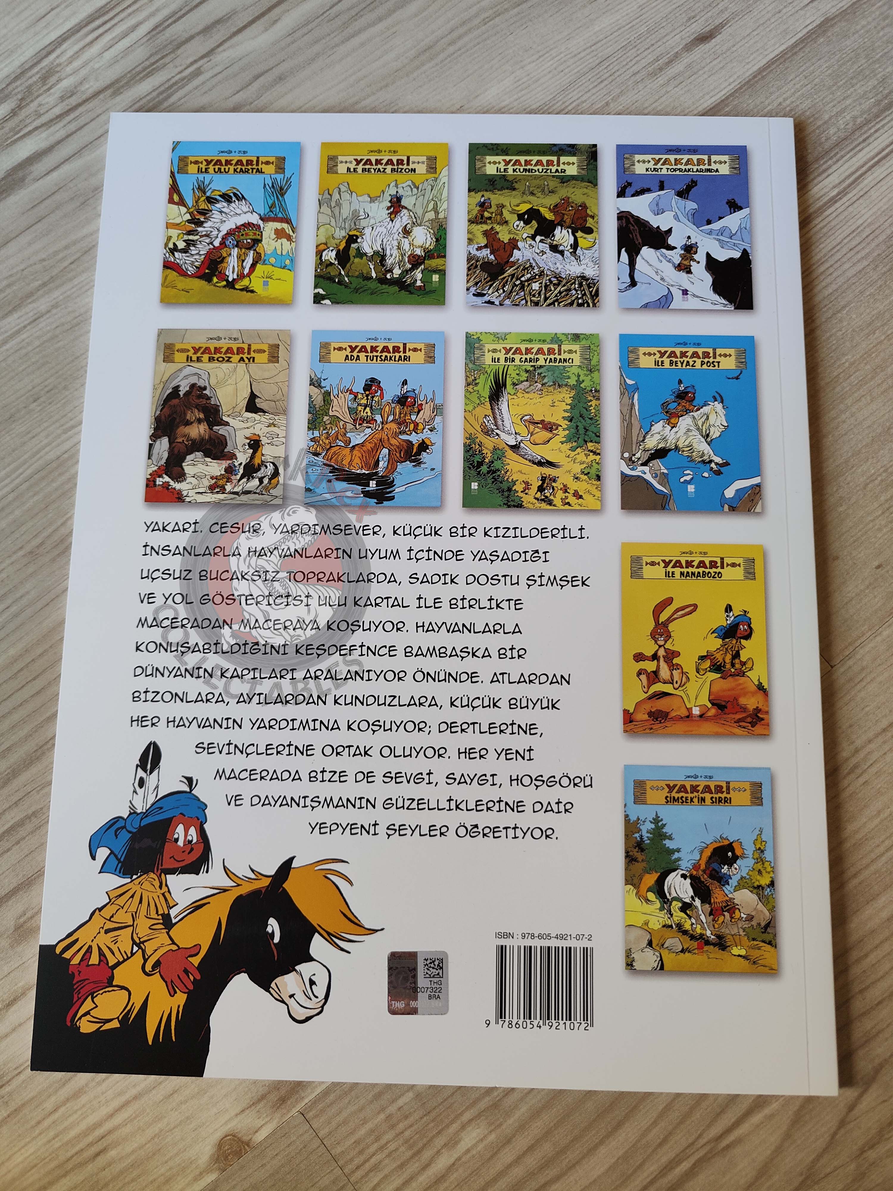 Yakari #9 Et Nanabozo Turkish Comic Turkey Derib + Job