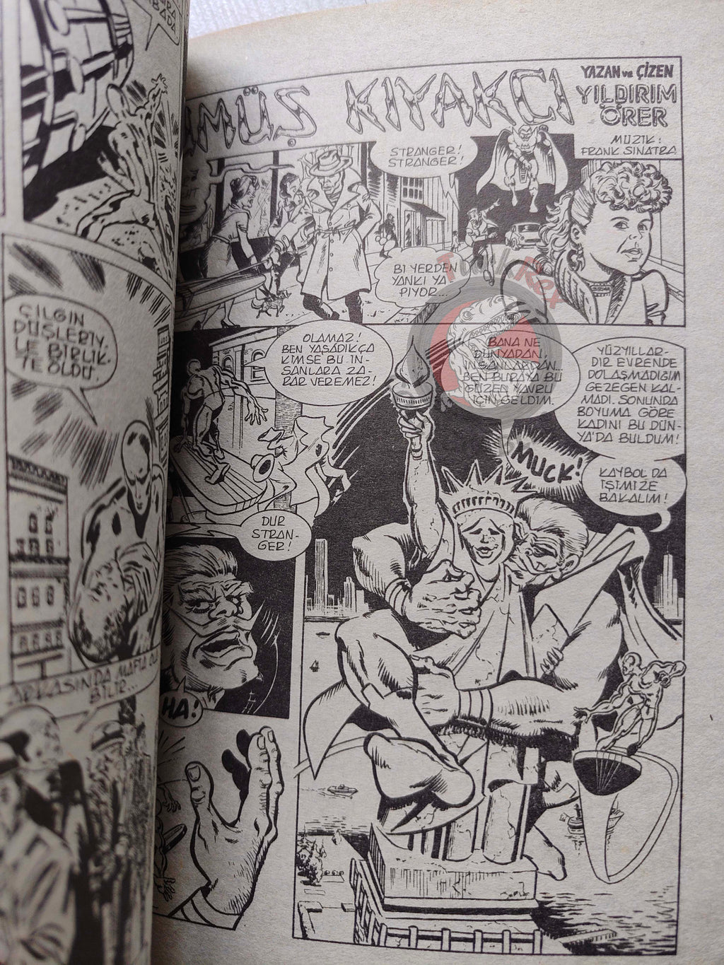 Silver Surfer #7 1988 Turkish Comic Turkey #11 #12 #13 Fantasy Masterpieces #11