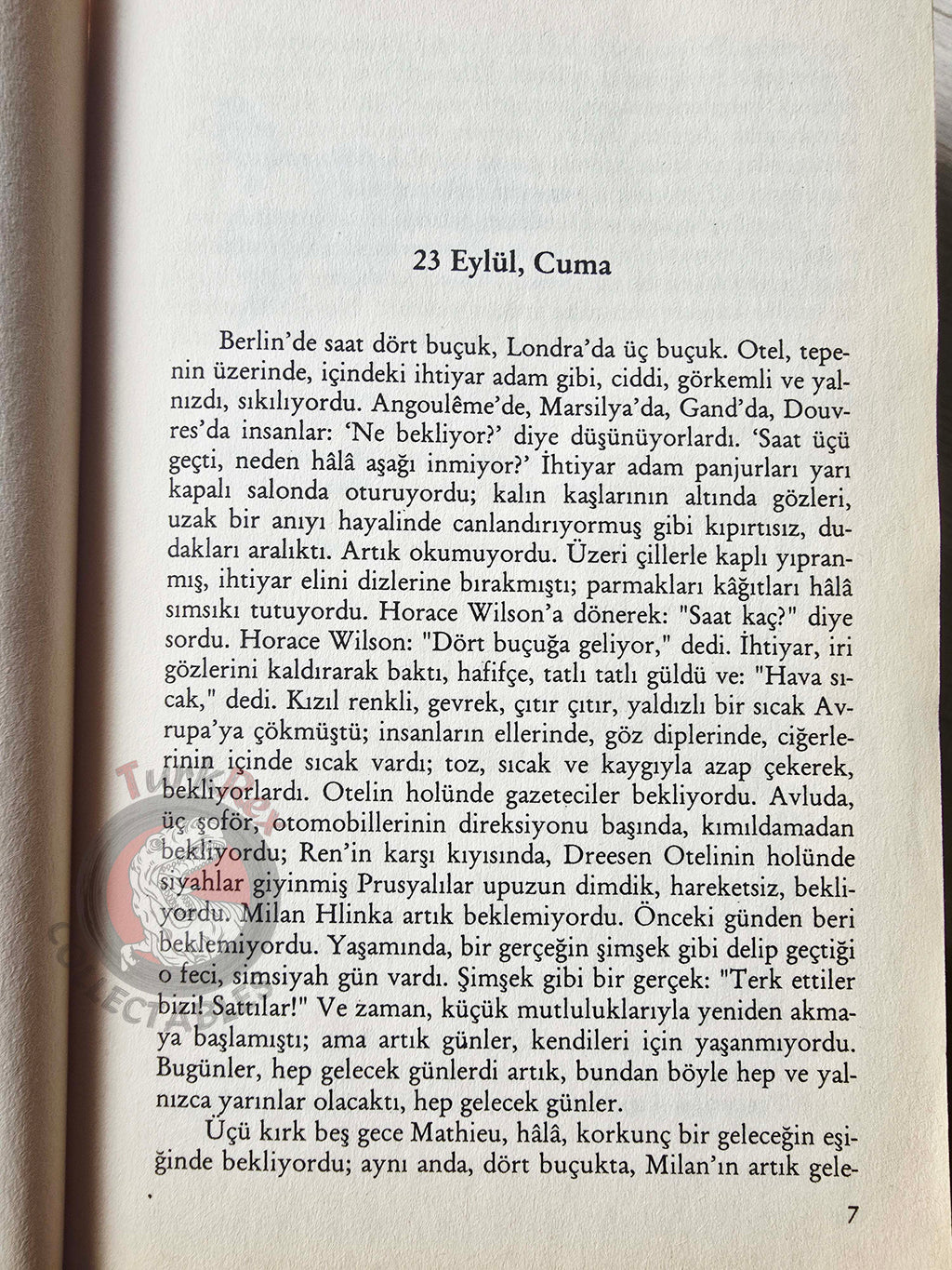 Jean-Paul Sartre – The Roads to Freedom 2001 Turkish Book Turkey
