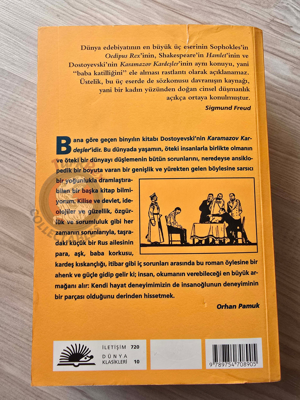 Fyodor Dostoyevsky – The Brothers Karamazov 2007 Turkish Book Turkey