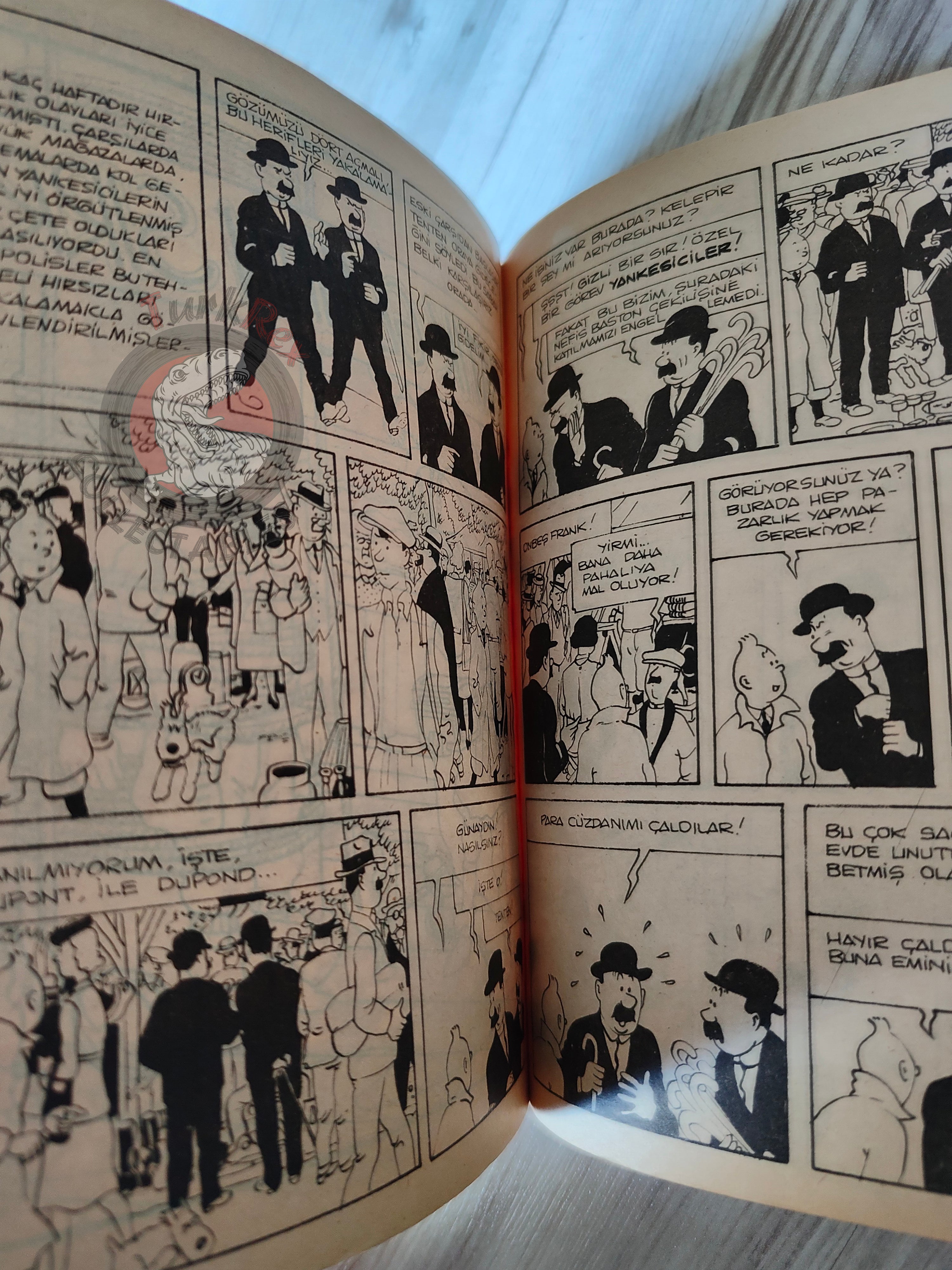 Tintin – The Secret of the Unicorn mid 1980s Turkish Edition Comic Turkey 2