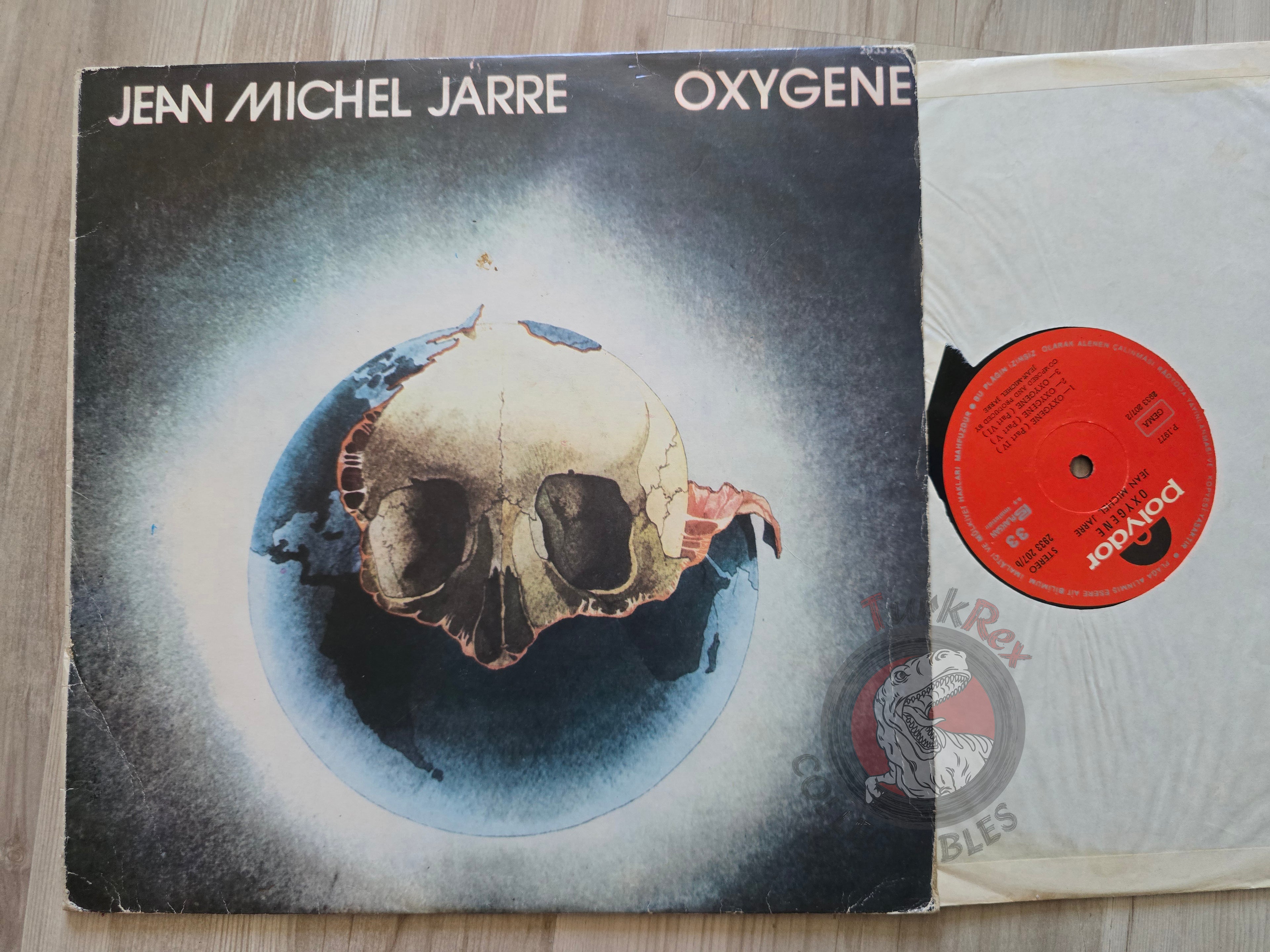 Jean-Michel Jarre – Oxygène Turkish Pressing Vinyl Turkey Edition 1