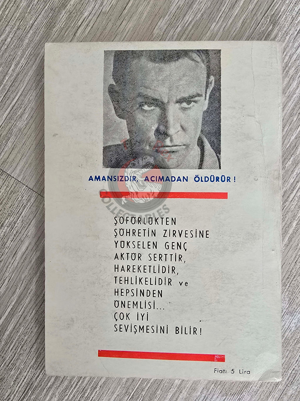 James Bond Pseudo-Bond 1965 Turkish Book Turkey Ian Fleming The Ugly American