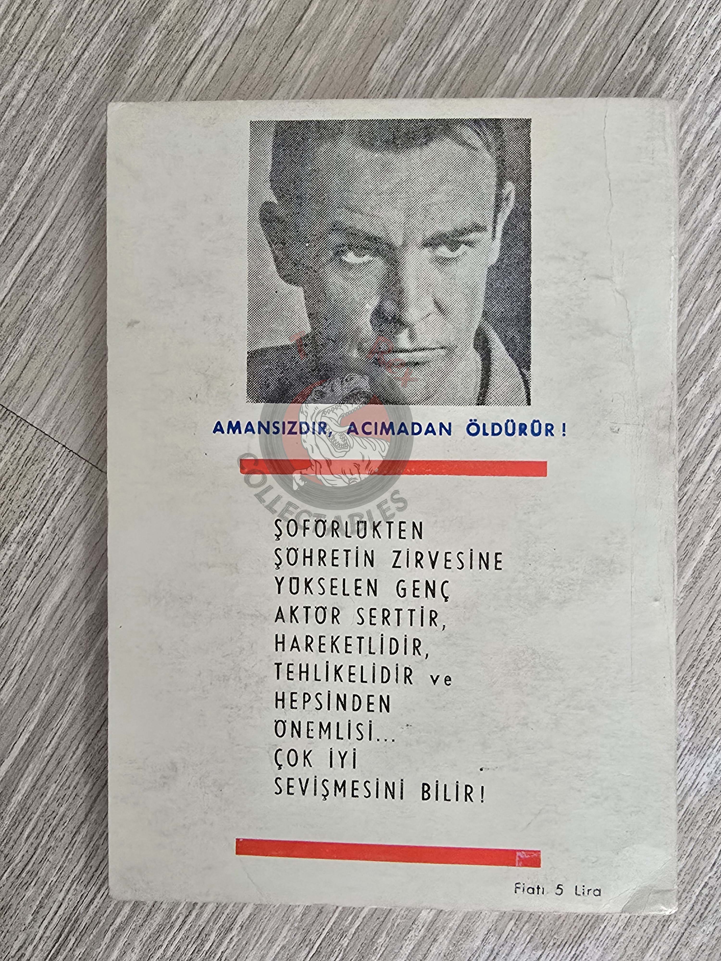 James Bond Pseudo-Bond 1965 Turkish Book Turkey Ian Fleming The Ugly American