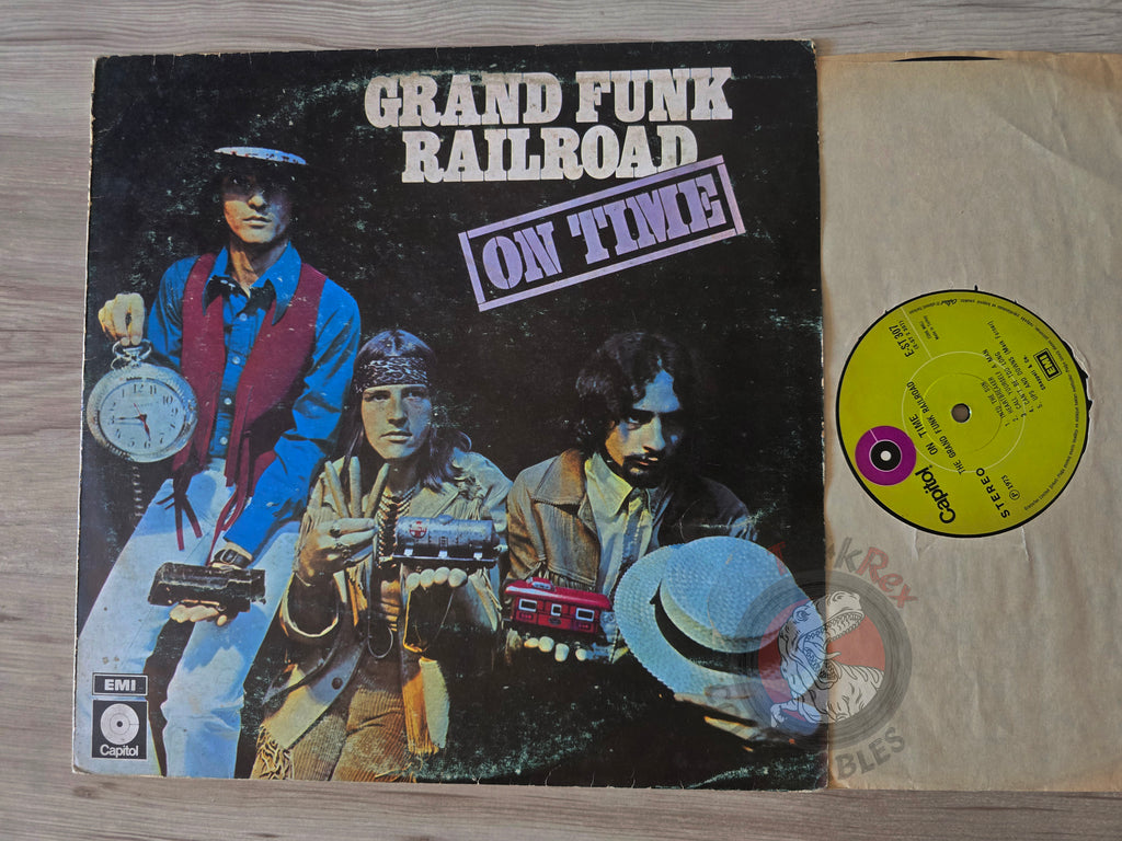 Grand Funk Railroad – On Time Turkish Pressing Vinyl Turkey Edition