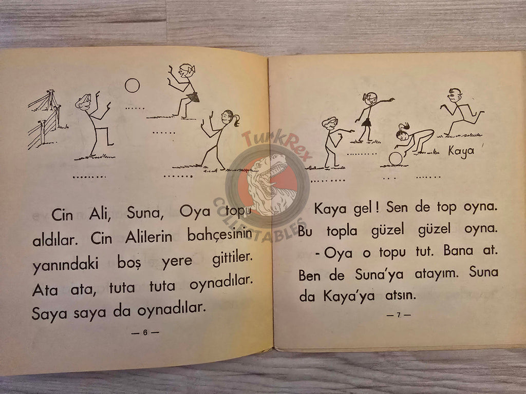 Cin Ali Series 2 – Rasim Kaygusuz 1970s Turkish Book Turkey Illustrated Education