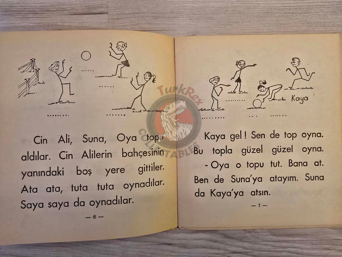 Cin Ali Series 2 – Rasim Kaygusuz 1970s Turkish Book Turkey Illustrated Education