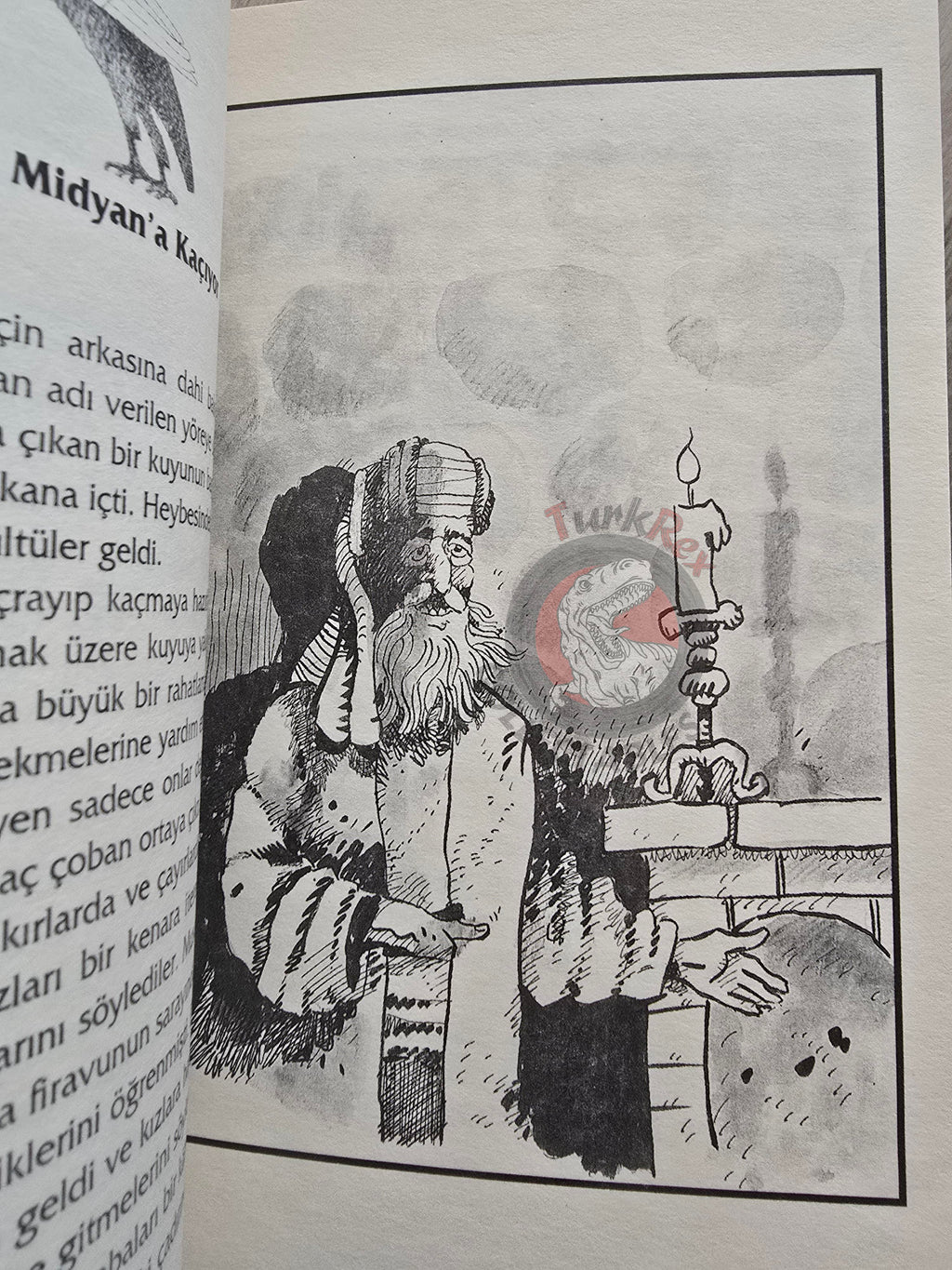 Moses – Albert Hirsch 2003 Turkish Book Turkey Illustrated by Turkish Artist